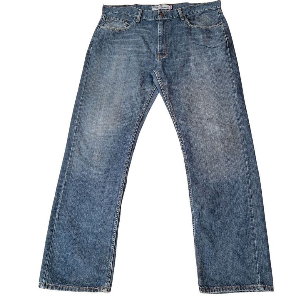 Levi's Levi's Relaxed Straight 100% Cotton Jeans Size 38/34 Men's Size US 38 / EU 54 - 1 Thumbnail