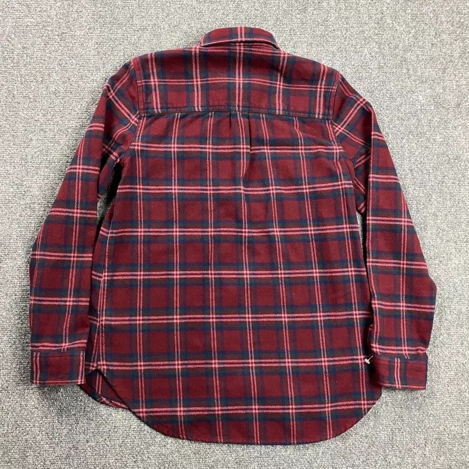 Madewell Madewell Flannel Top Womens Small Window Pane Check Shirt Size S / US 4 / IT 40 - 4 Thumbnail