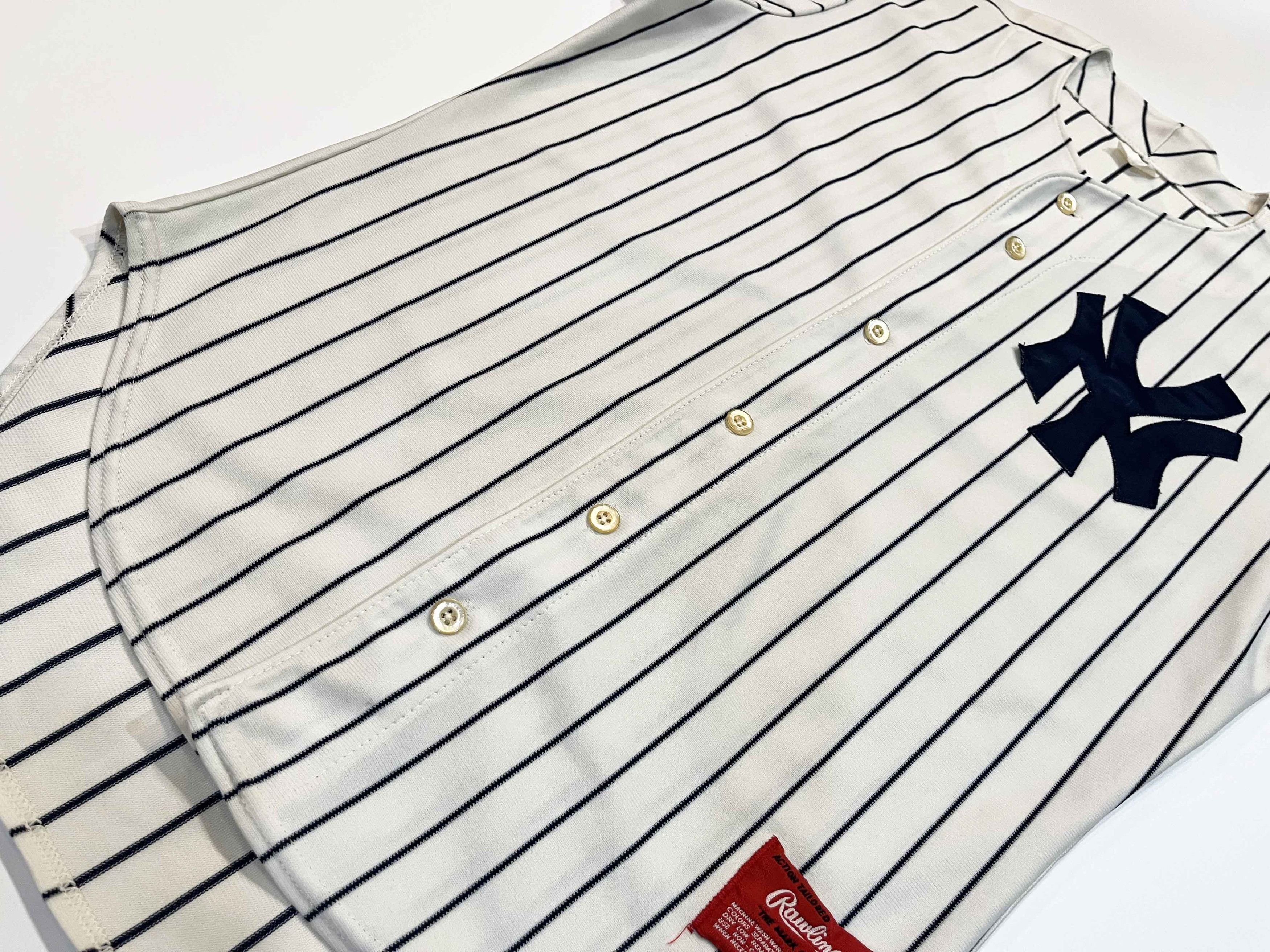 New York Yankees × Vintage Vintage Rawlings MLB New York Yankees Pinstripe Jersey Size US M / EU 48-50 / 2 - 7 Thumbnail