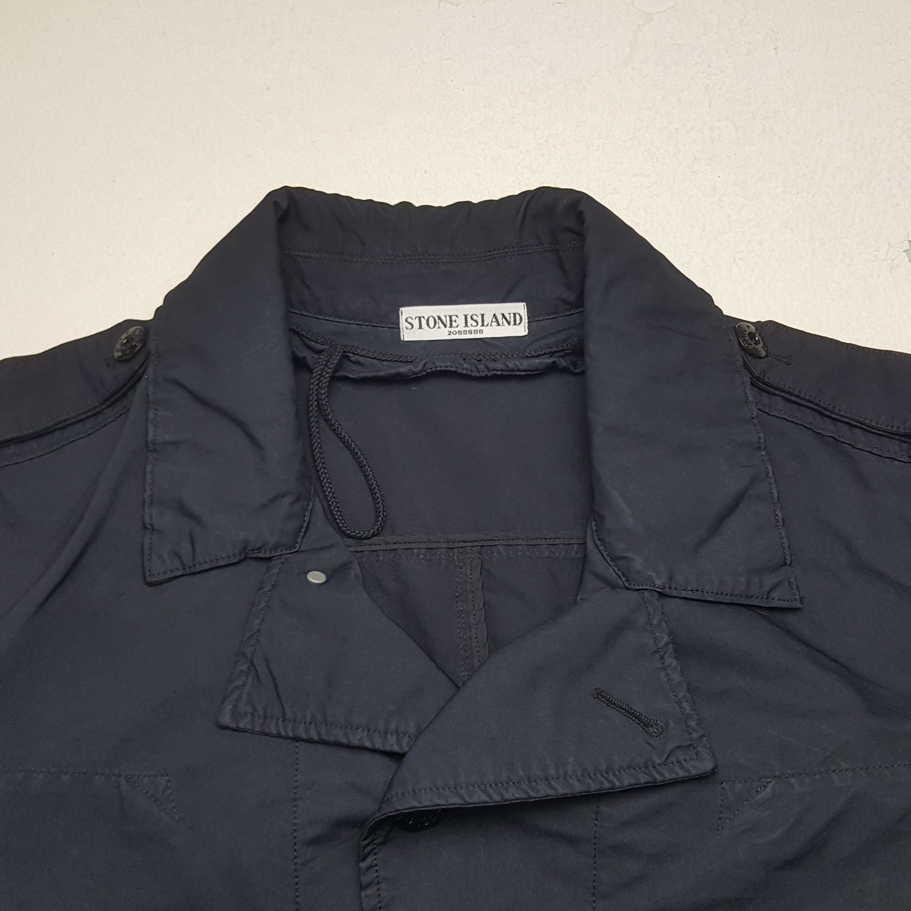 Stone Island × Vintage Vintage Stone Island Luxury Brand Coat Jacket Size US L / EU 52-54 / 3 - 4 Thumbnail