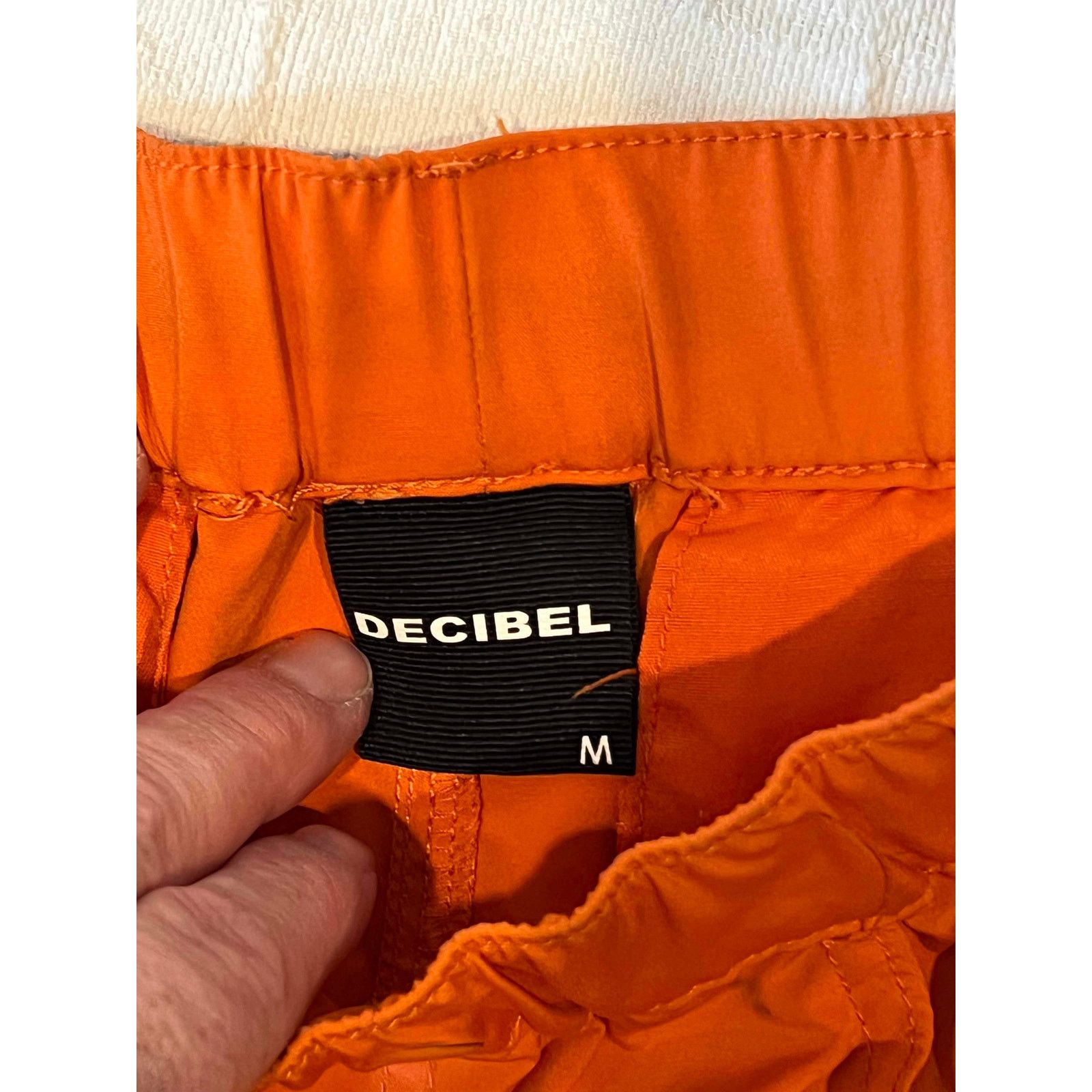 Decibel Decibel Orange Cargo Shorts Mens M Size US 36 / EU 52 - 3 Thumbnail