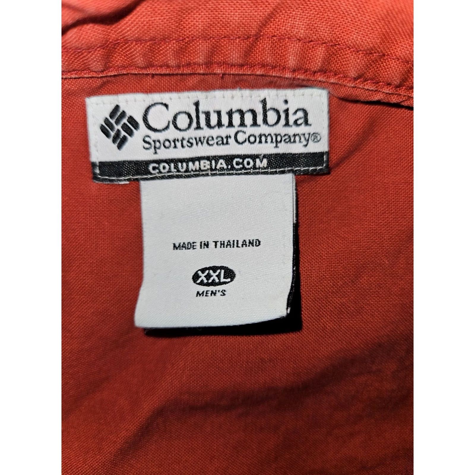 Vintage Columbia Button-Up Shooter Shirt Men XXL Long Sleeve Red Gray Hunting Outdoors 90s Pockets Button-Up Shirt Mens XXL Red Gray Columbia Size US XXL / EU 58 / 5 - 2 Thumbnail