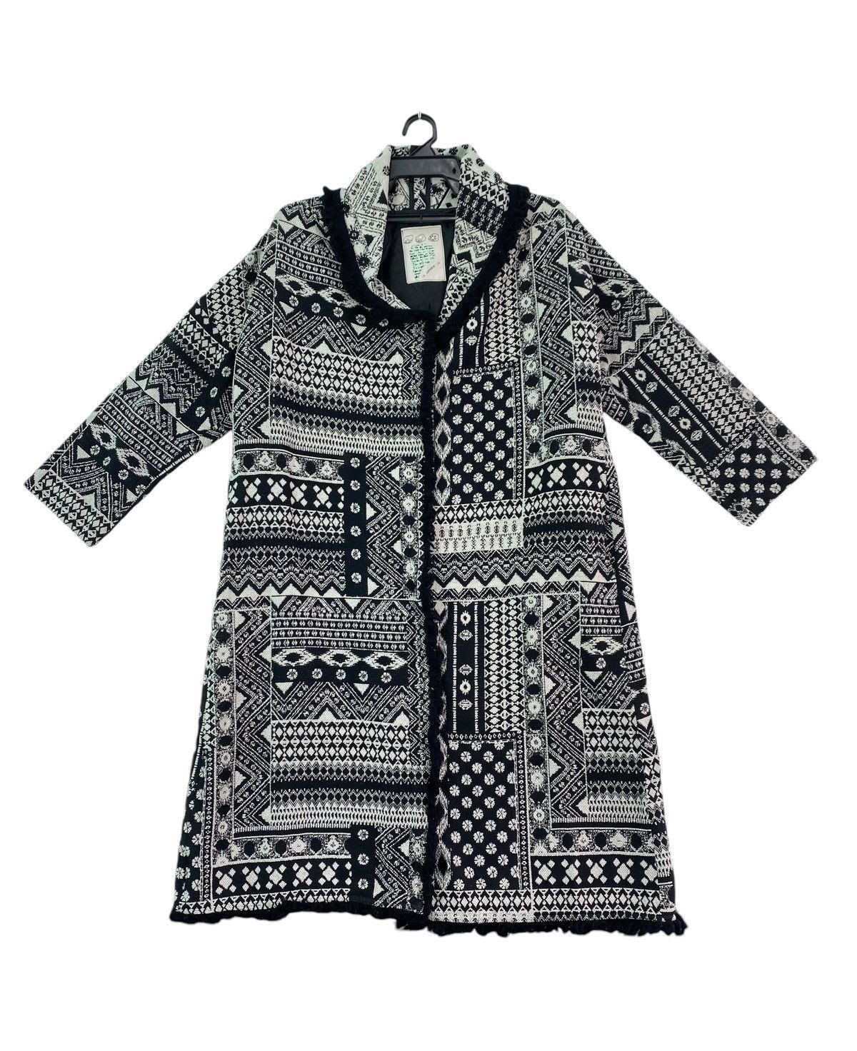 Japanese Brand × Vintage × iO Rare io comme io japan native design long coat jacket Size US M / EU 48-50 / 2 - 1 Thumbnail