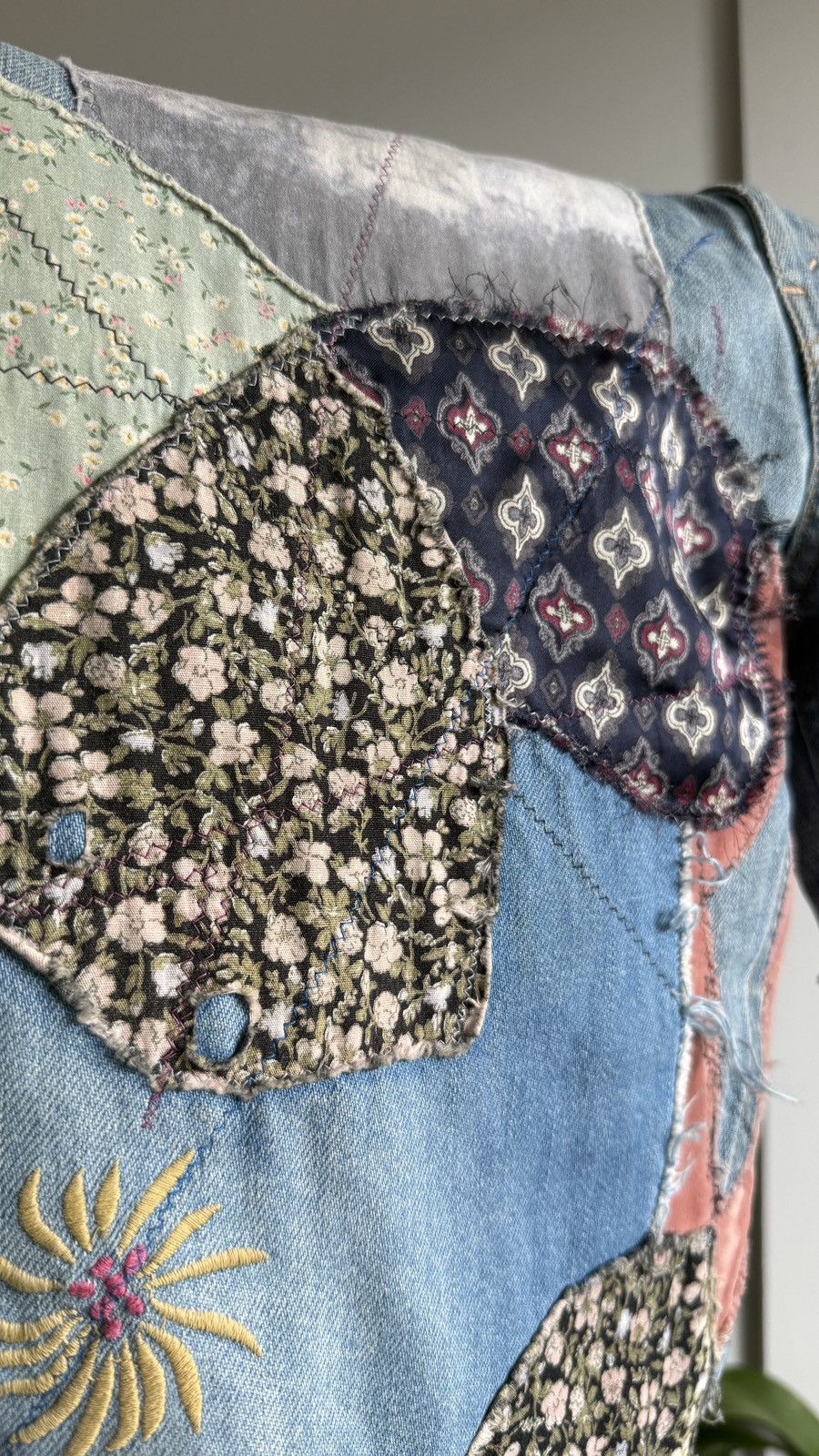 Kapital Kapital Patchwork Embroidered Denim Size US 38 / EU 54 - 7 Thumbnail