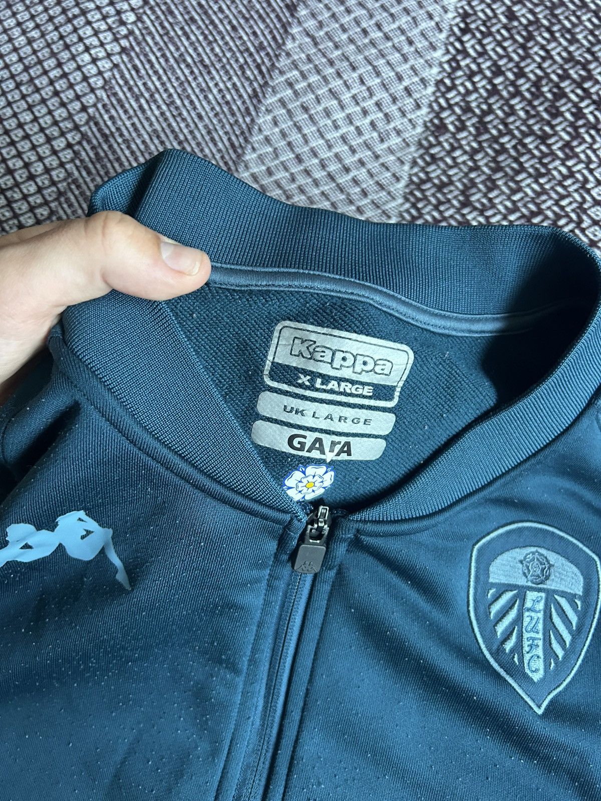 Kappa Kappa x Leeds United Football Zip Up Training Size XL Sports Size US XL / EU 56 / 4 - 4 Thumbnail