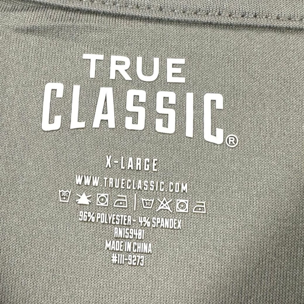 Vintage True Classic T-Shirt Mens XL Light Grey Crew Neck Short Sleeve Tee NEW Size US XL / EU 56 / 4 - 4 Thumbnail