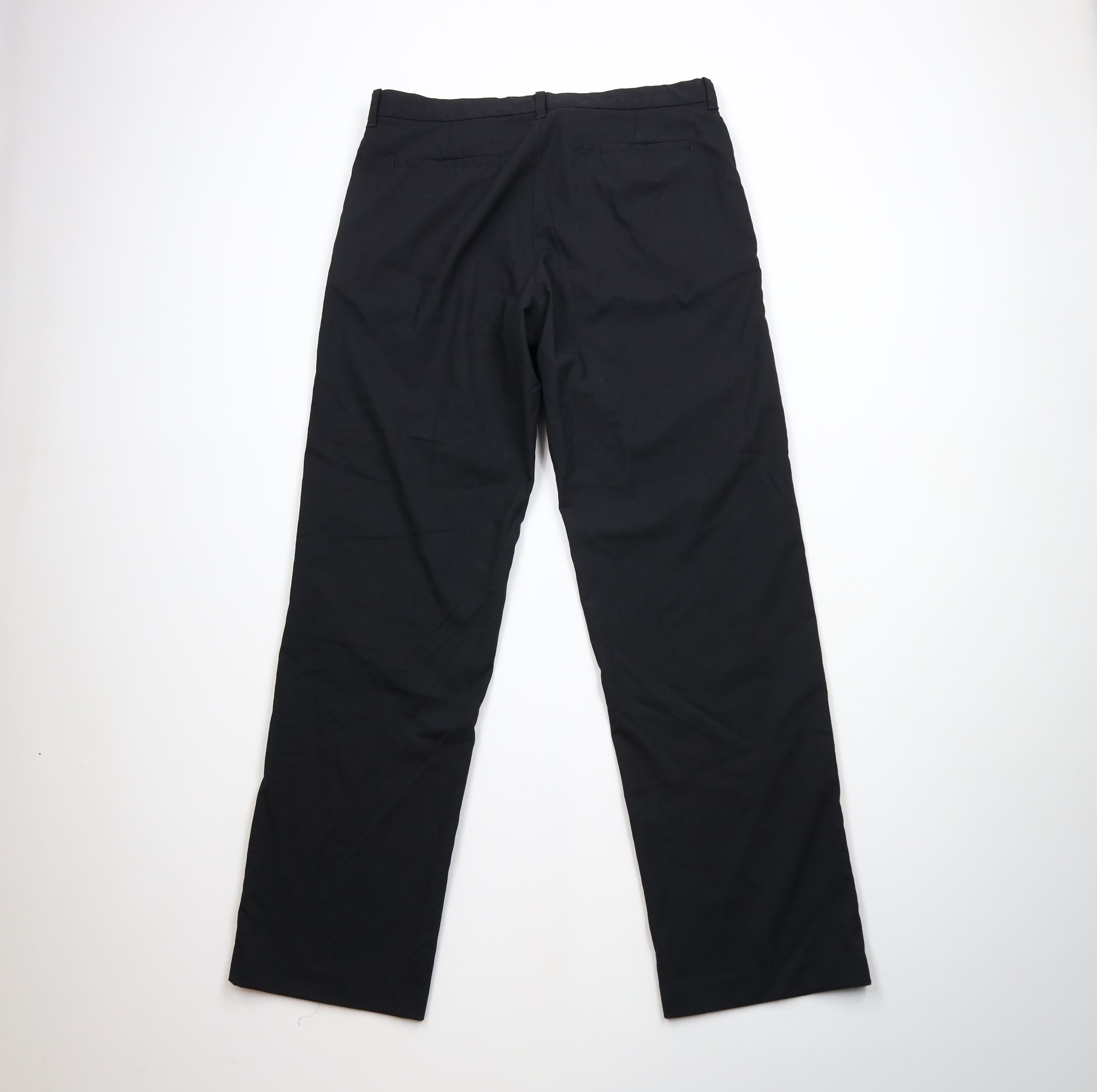 Gap × Vintage Vintage 90s Y2K Gap Blend Stretch Wide Leg Chino Pants Black Size US 36 / EU 52 - 10 Thumbnail