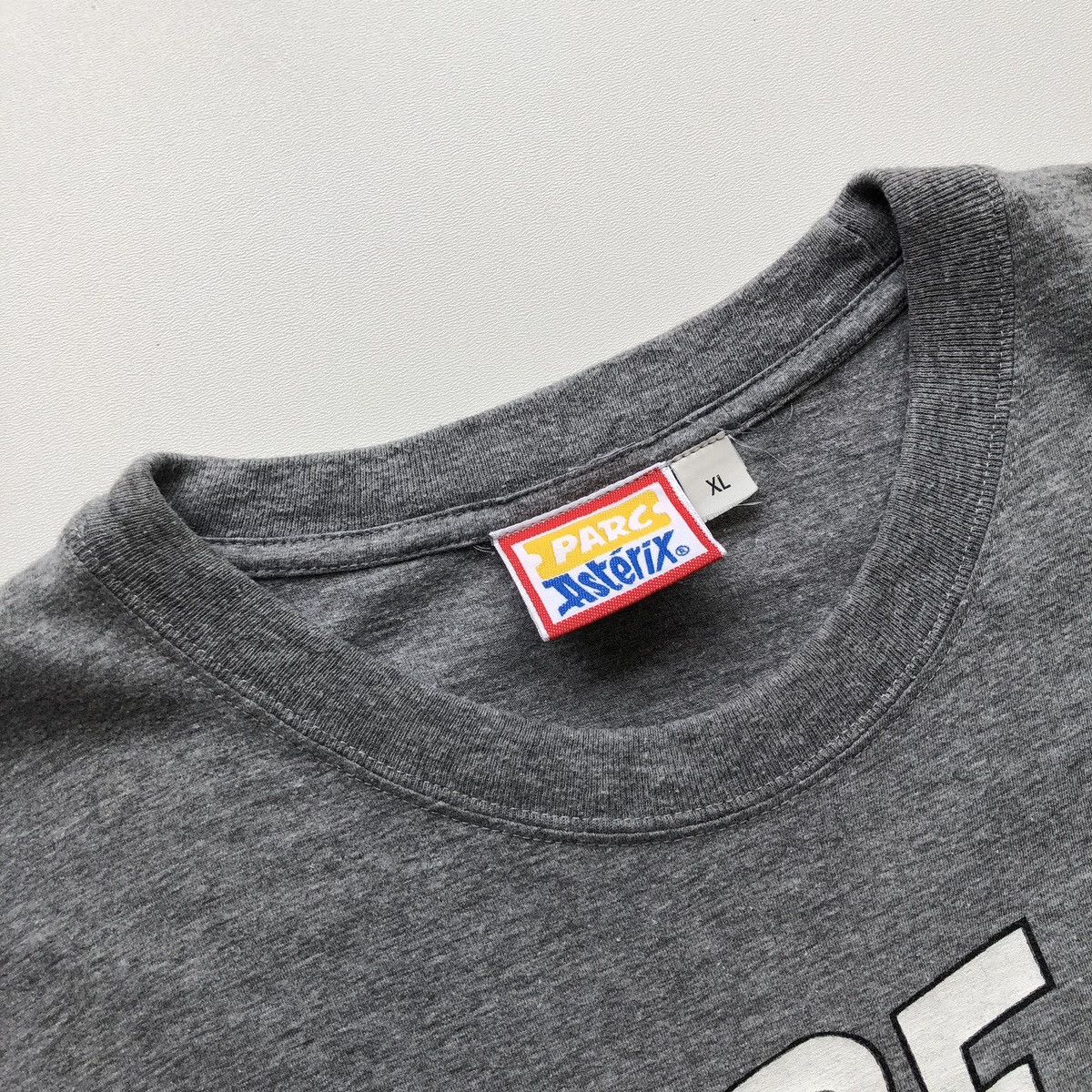 Vintage Park Asterix 1995 Dog Warf! Logo Vintage 90’s T-Shirt Grey Size US XL / EU 56 / 4 - 6 Thumbnail
