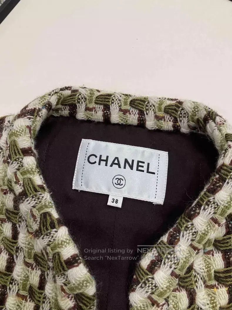 Chanel Chanel Dakar series brown and green braided two-pocket jac Size XS / US 0-2 / IT 36-38 - 5 Thumbnail