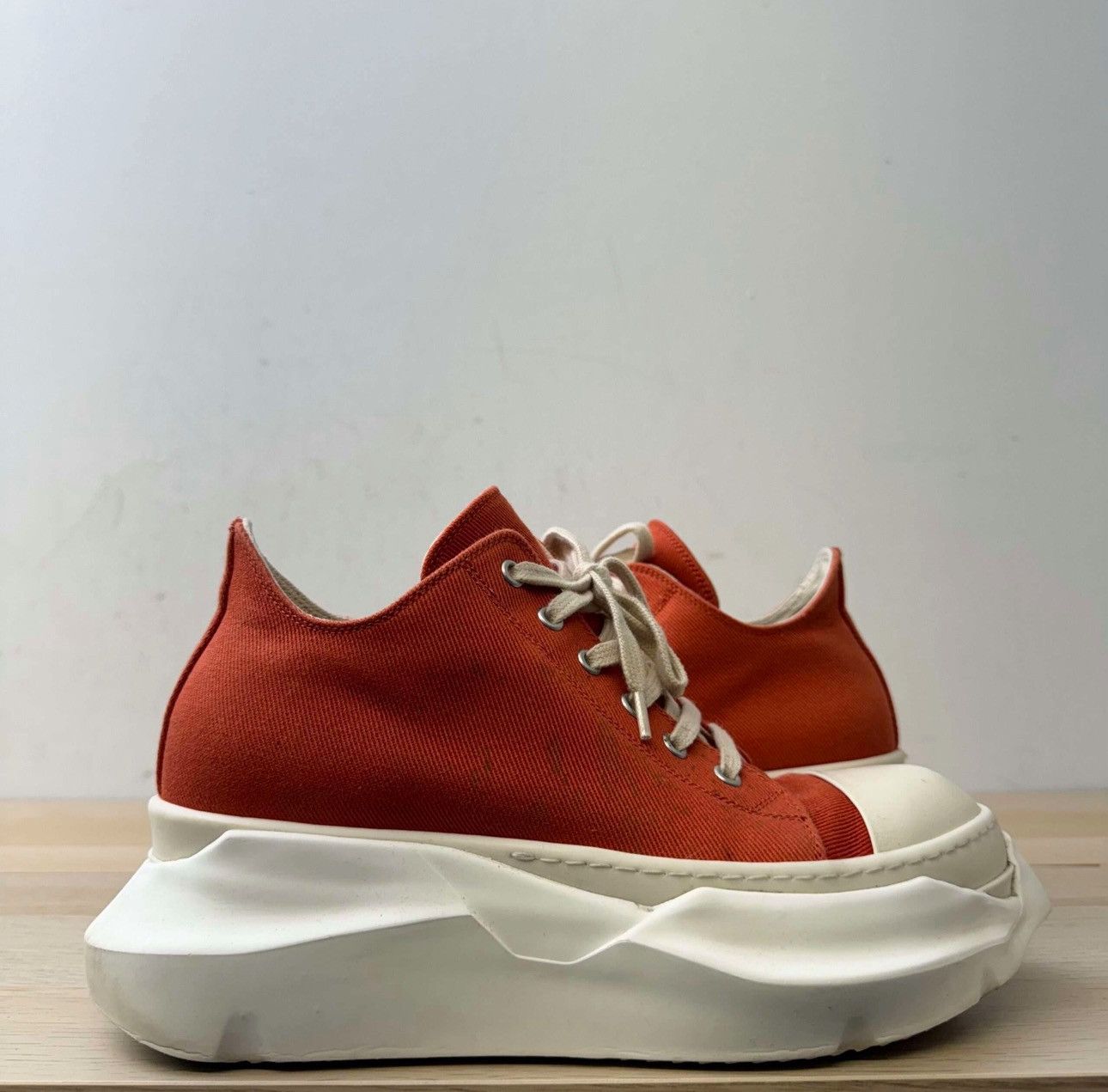 Rick Owens Rick Owens Low Top Abstract Ramones Size US 6 / EU 39 - 3 Thumbnail