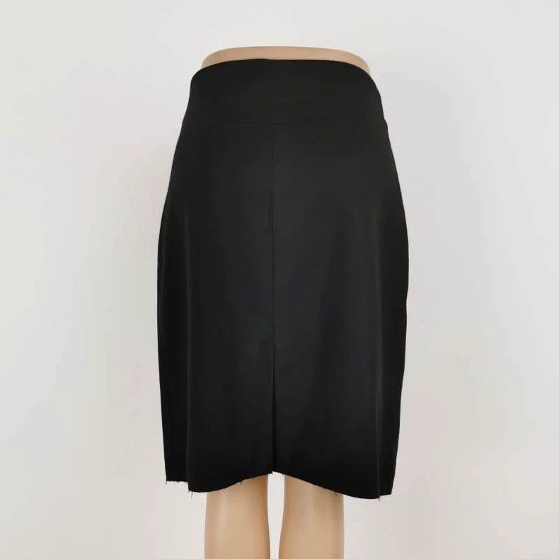 Givenchy Givenchy Wool solid color button-down half skirt size 48/5 Size L / US 10 / IT 46 - 8 Thumbnail