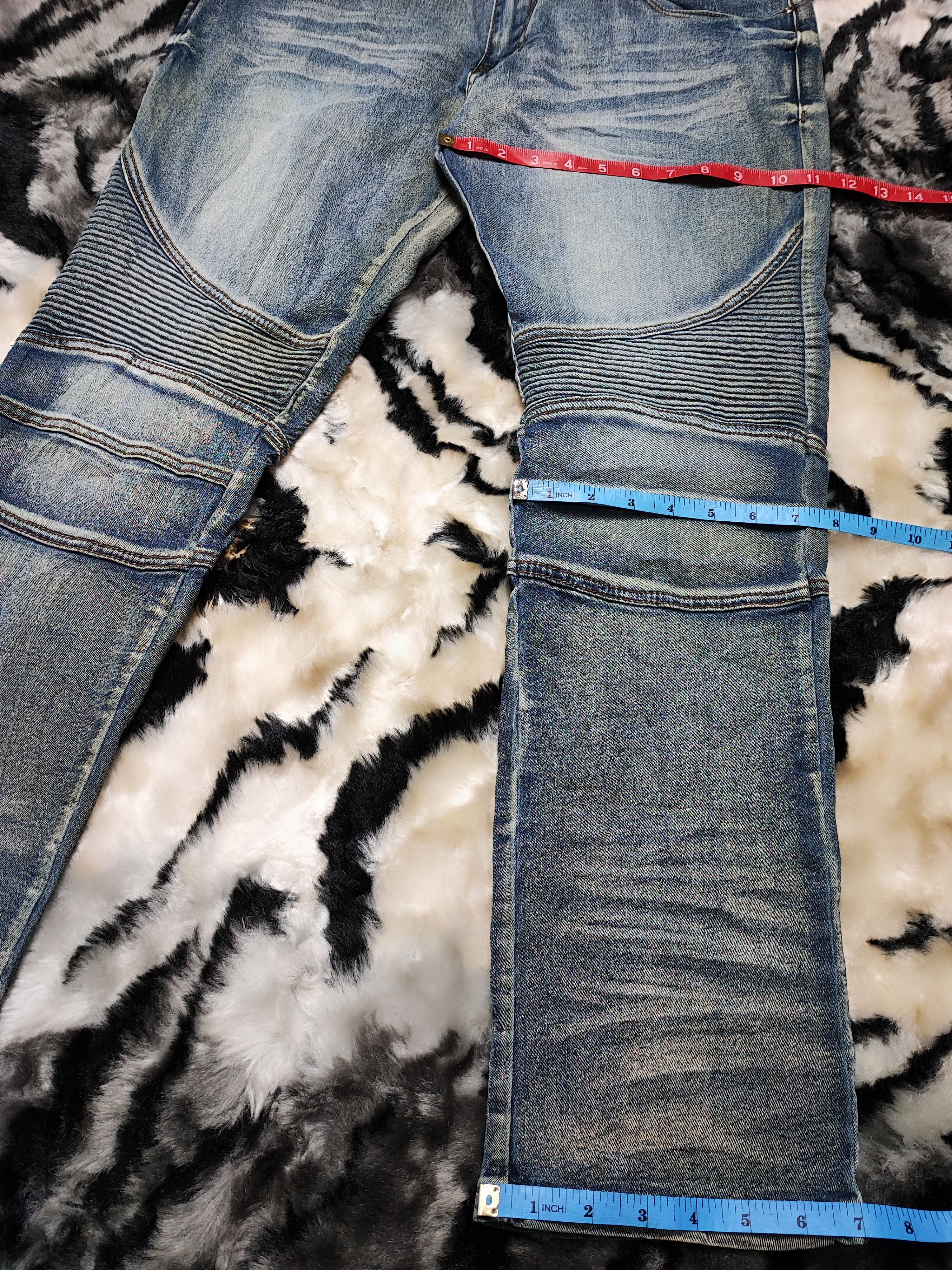 Kapital × Xray Footwear DOUBLE KNEE RIDE JEANS by X Ray Size US 34 / EU 50 - 4 Thumbnail