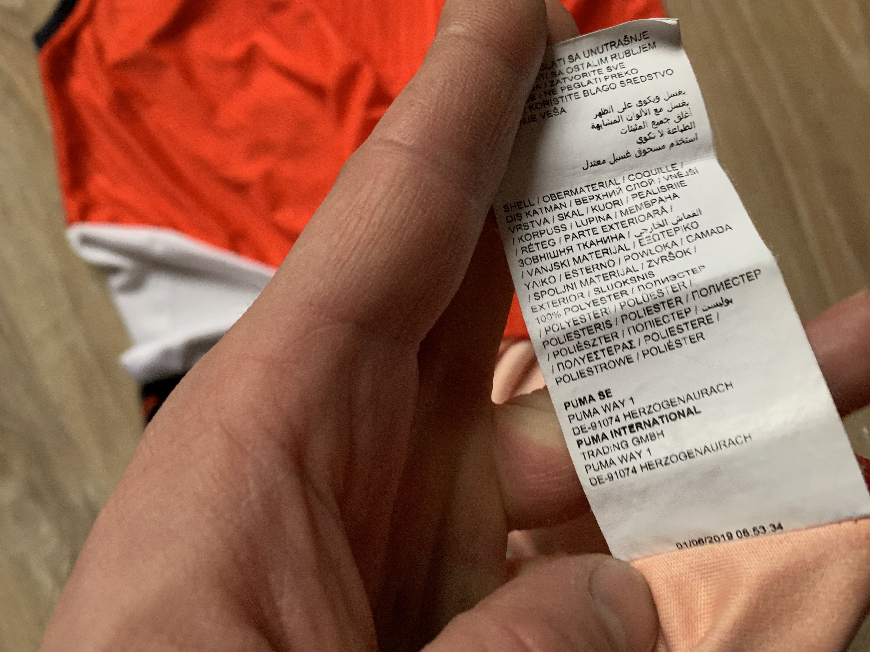 Puma Puma Luton Town Home Shirt 2019-2020 Size US S / EU 44-46 / 1 - 9 Thumbnail