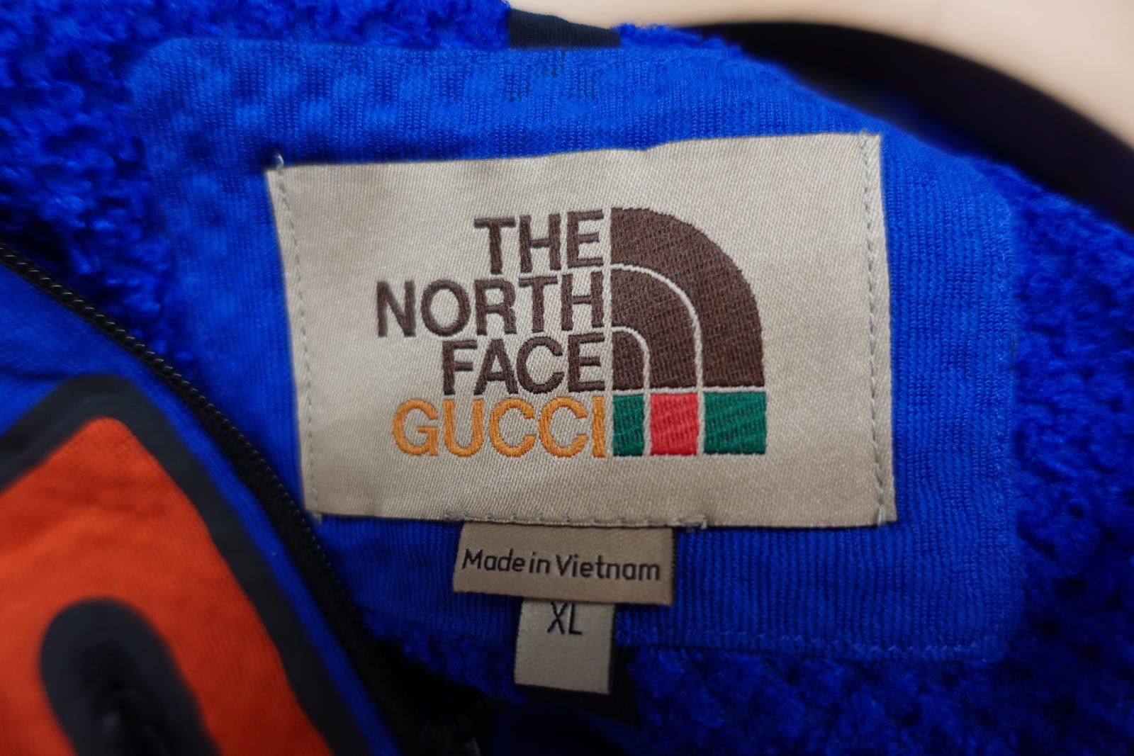 Gucci Gucci X The North Face Half Zip Pullover Hoodie in Blue Size US XL / EU 56 / 4 - 9 Thumbnail