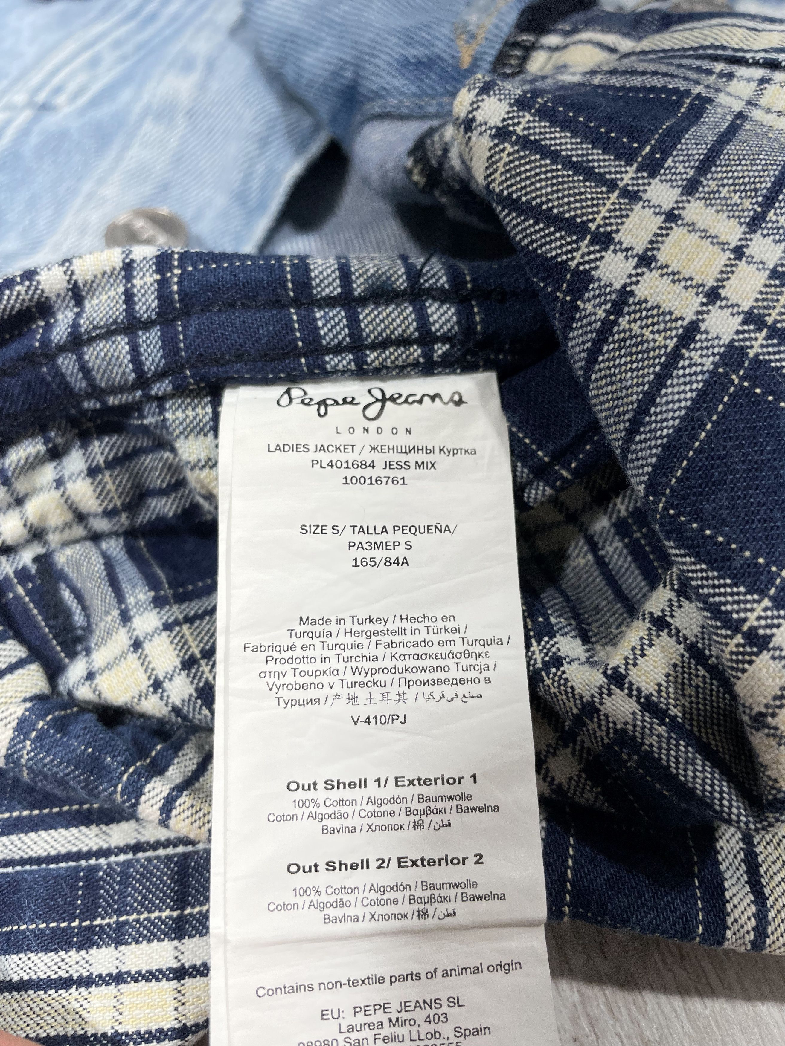 Pepe Jeans Pepe Jeans Womens Archive Denim Jacket Size L / US 10 / IT 46 - 4 Thumbnail