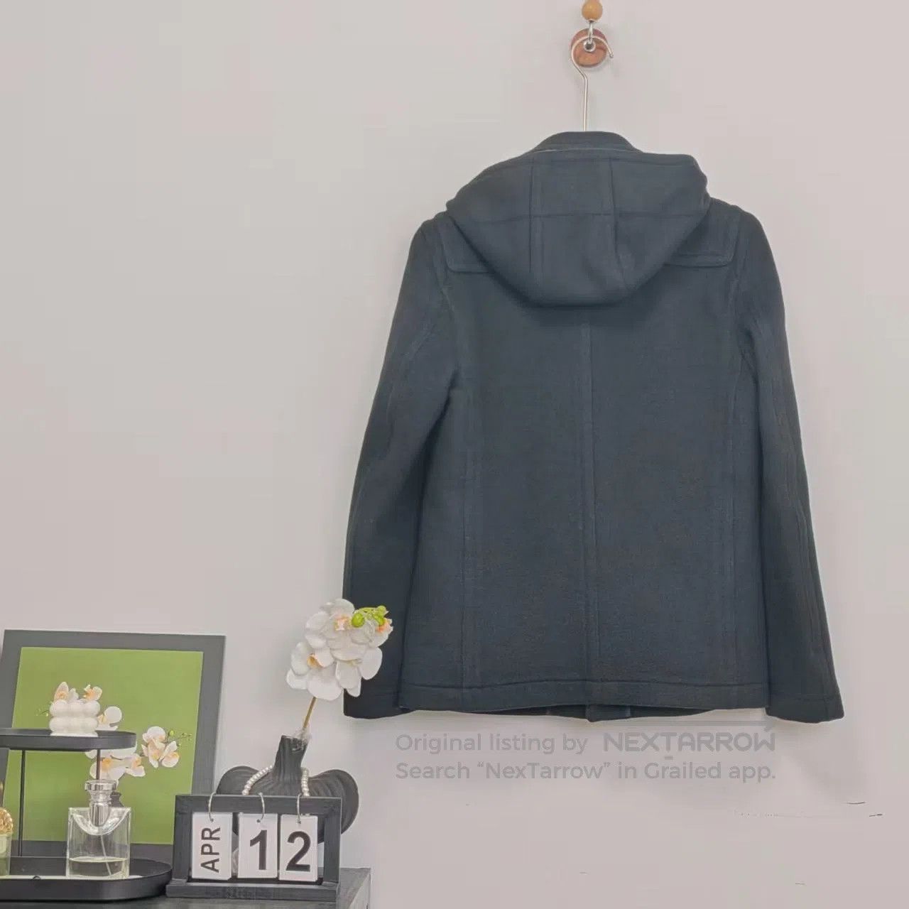 Burberry Burberry Antler Button Wool Hooded Overcoat| Size US S / EU 44-46 / 1 - 4 Thumbnail