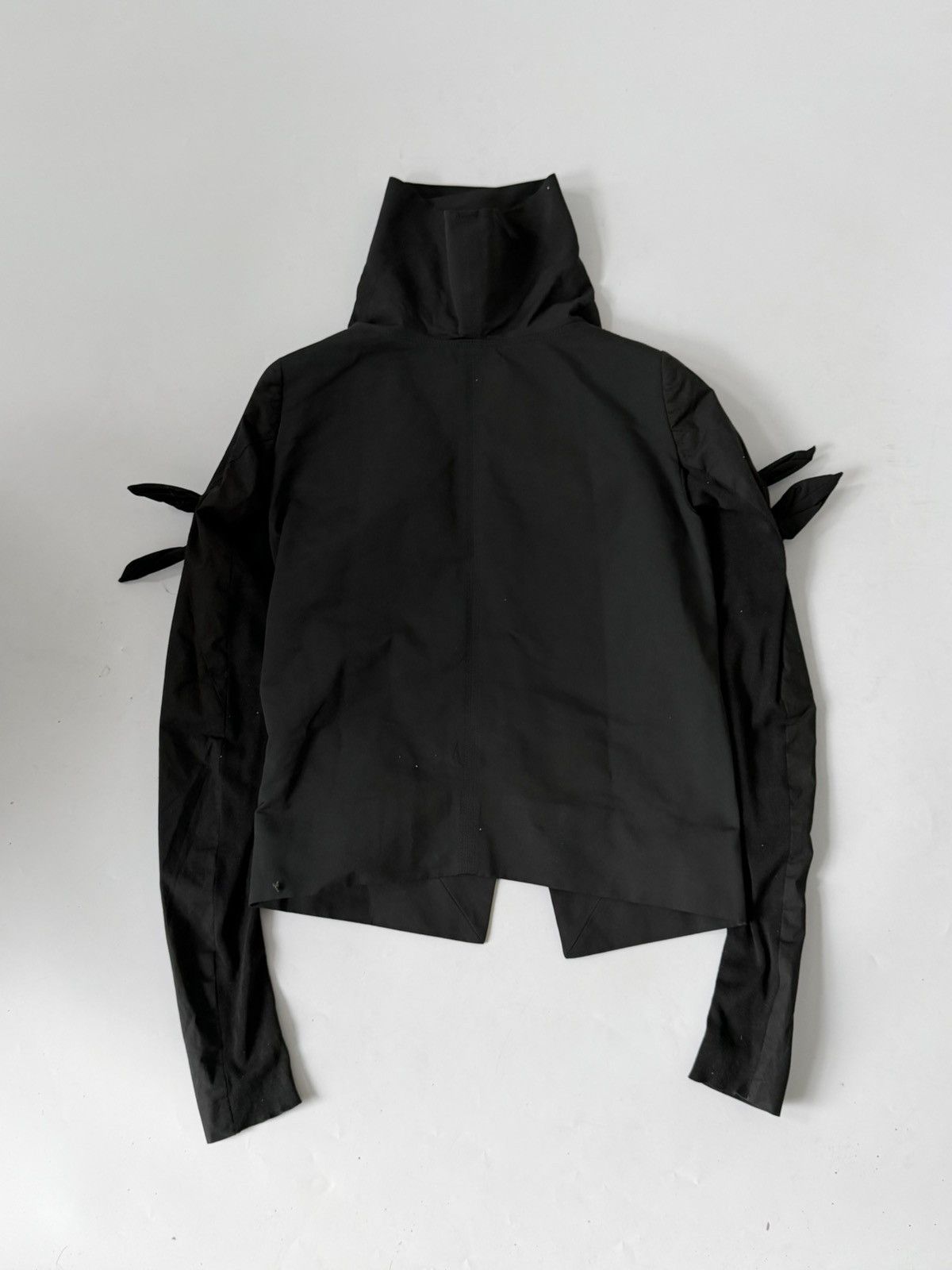 Rick Owens Rick Owens Temple Cropped Asymmetric Jacket Size US S / EU 44-46 / 1 - 2 Thumbnail