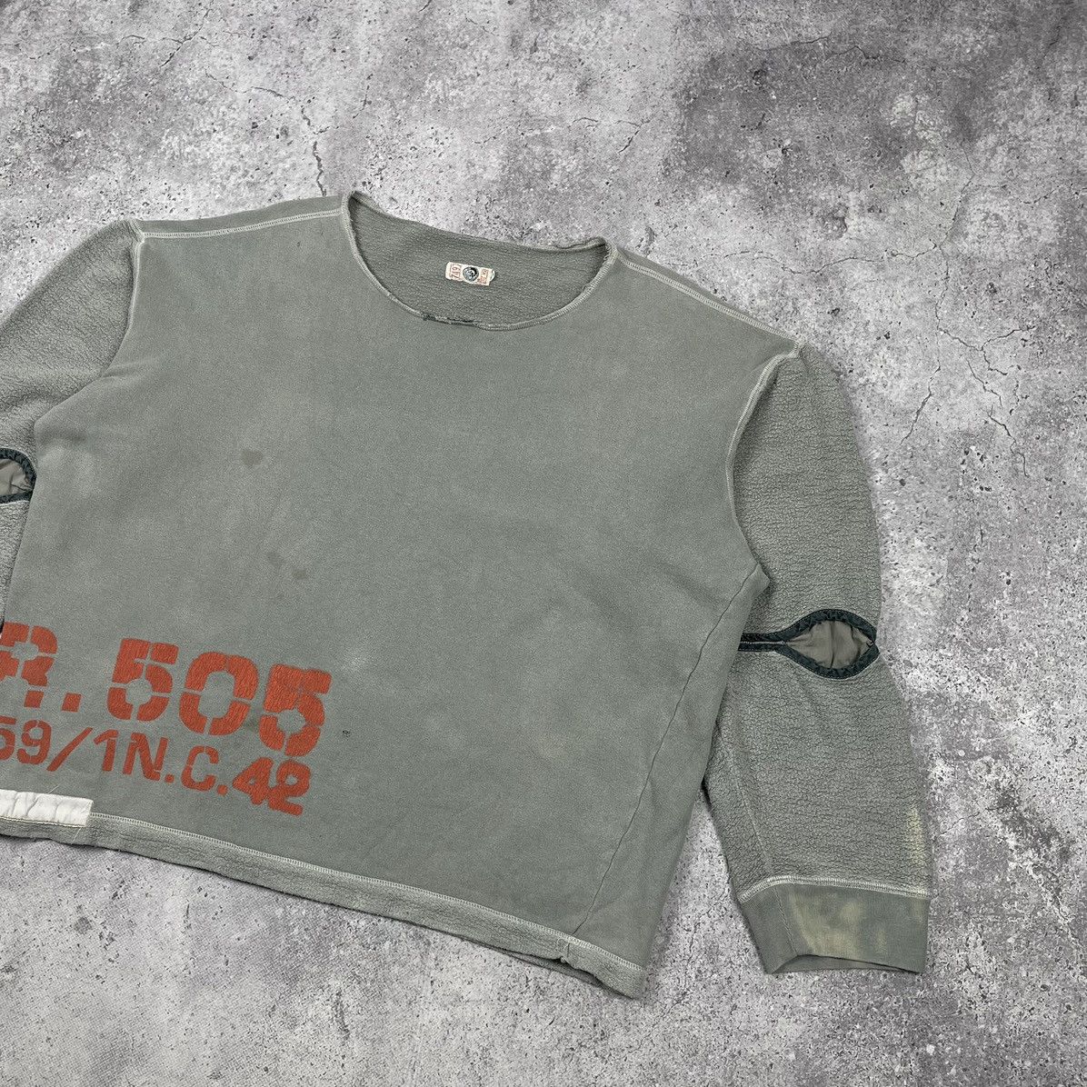 Diesel Vintage Diesel Avant Garde Distressed Sweatshirt Size US L / EU 52-54 / 3 - 3 Thumbnail