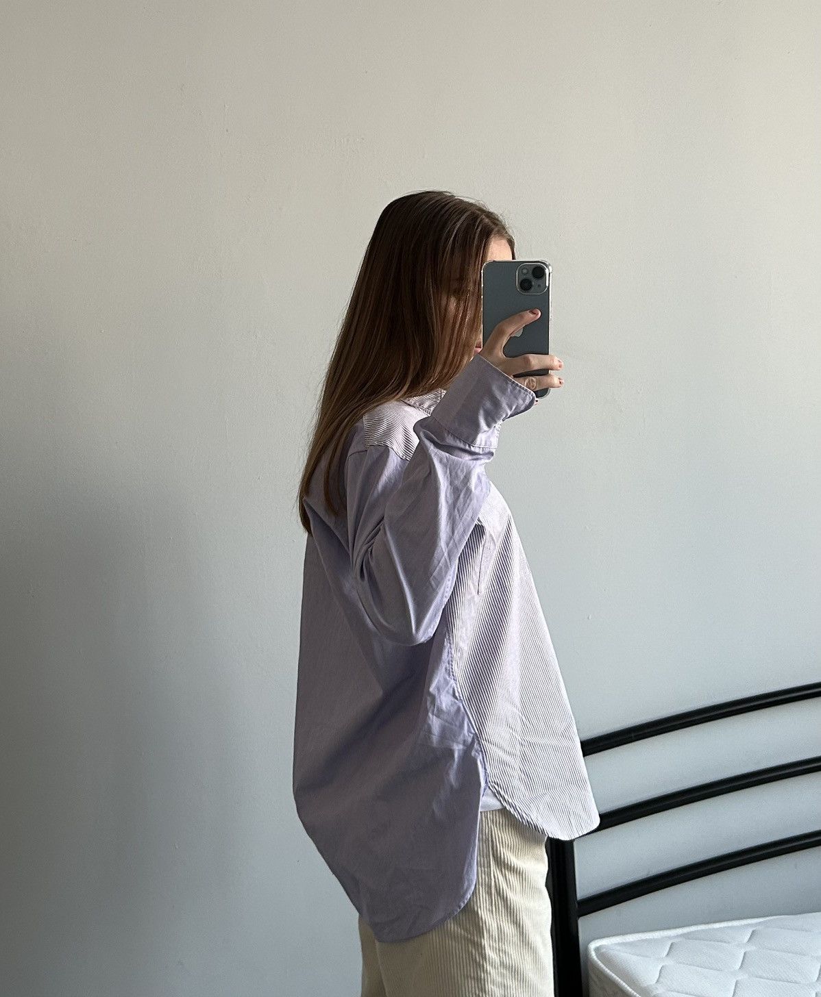 Jil Sander × Uniqlo Shirt purple Jil sander Uniqlo vintage luxury Size XXS / US 00 / IT 34 - 4 Thumbnail