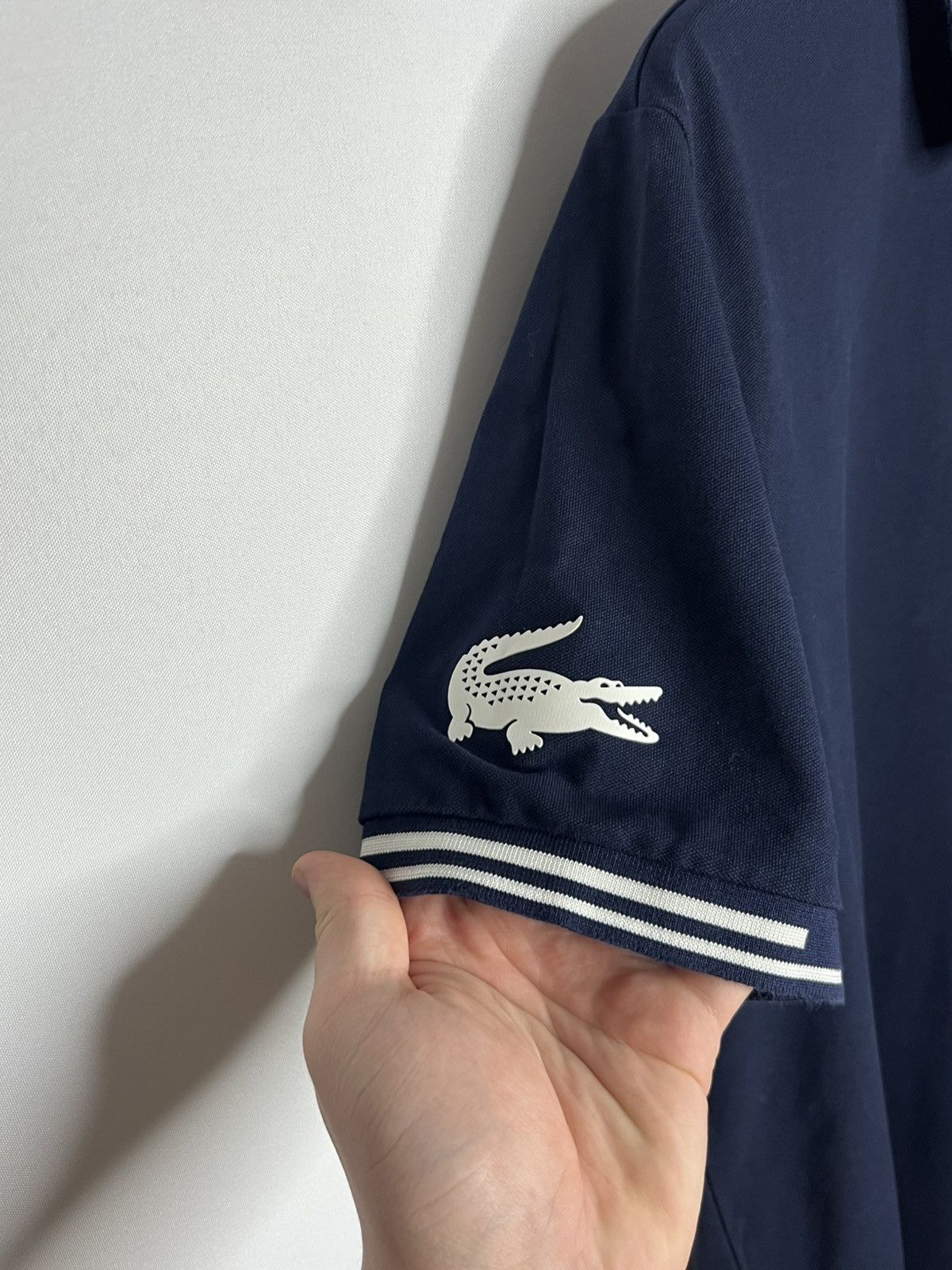 Lacoste Lacoste Sailing Club Luxury Big Crockodile Polo Shirt Size US XXL / EU 58 / 5 - 4 Thumbnail