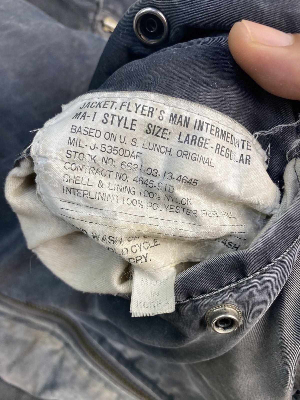 Vintage Vintage Flyer Jacket Intermediate MA-1 Size US L / EU 52-54 / 3 - 9 Thumbnail
