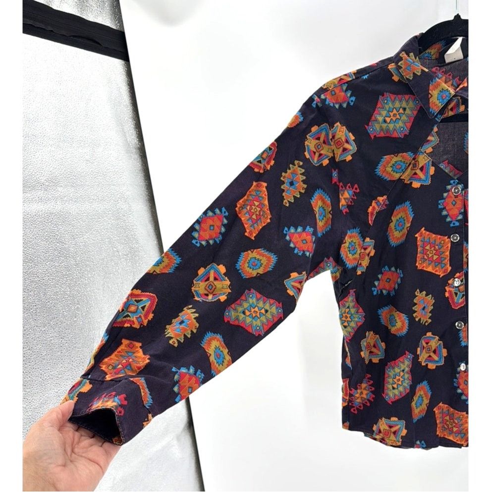 Vintage Vintage Rough Rider western native 80s button down sz 13/14 Size XL / US 12-14 / IT 48-50 - 6 Thumbnail