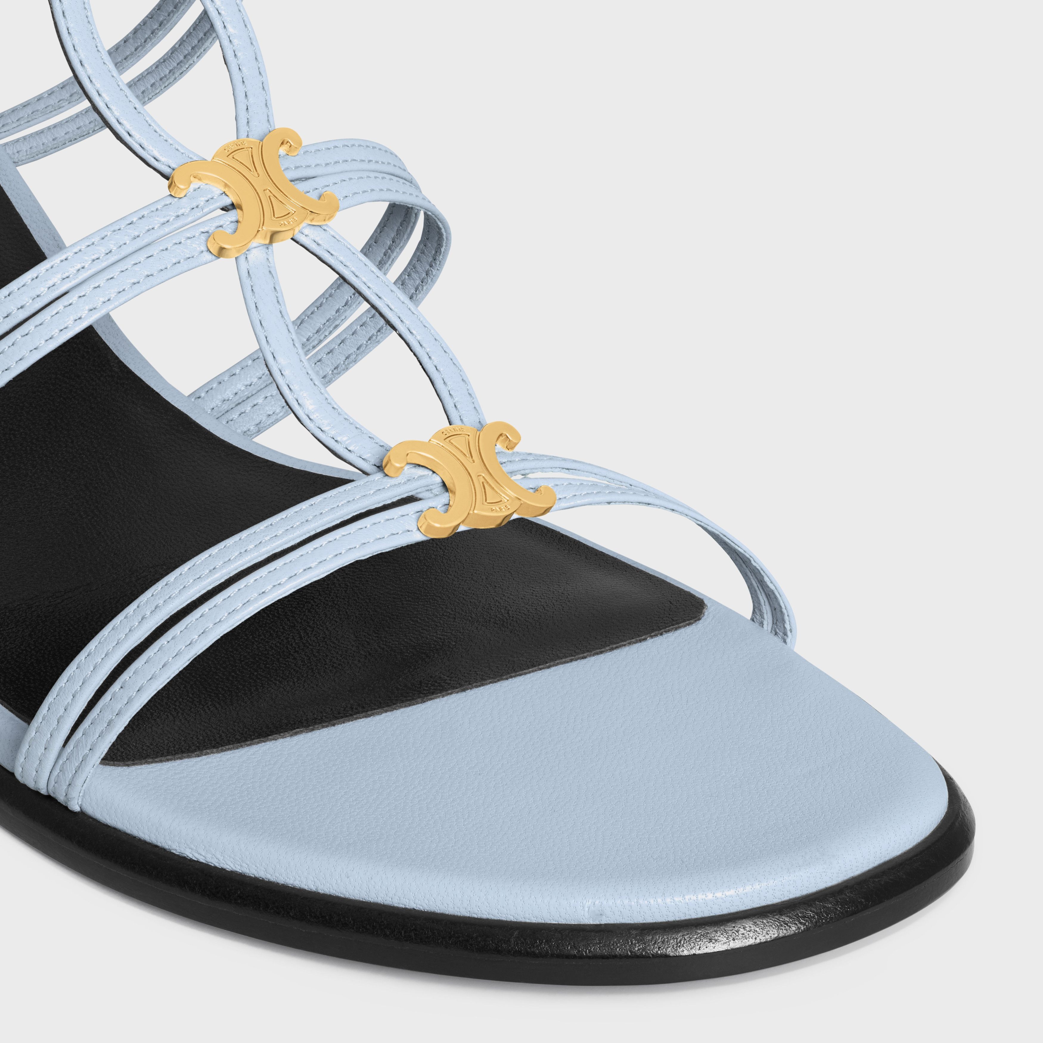 Celine o1bcso1str0925 361233958C Clemence Multi Triomphe Sandals Size US 11 / IT 41 - 4 Thumbnail