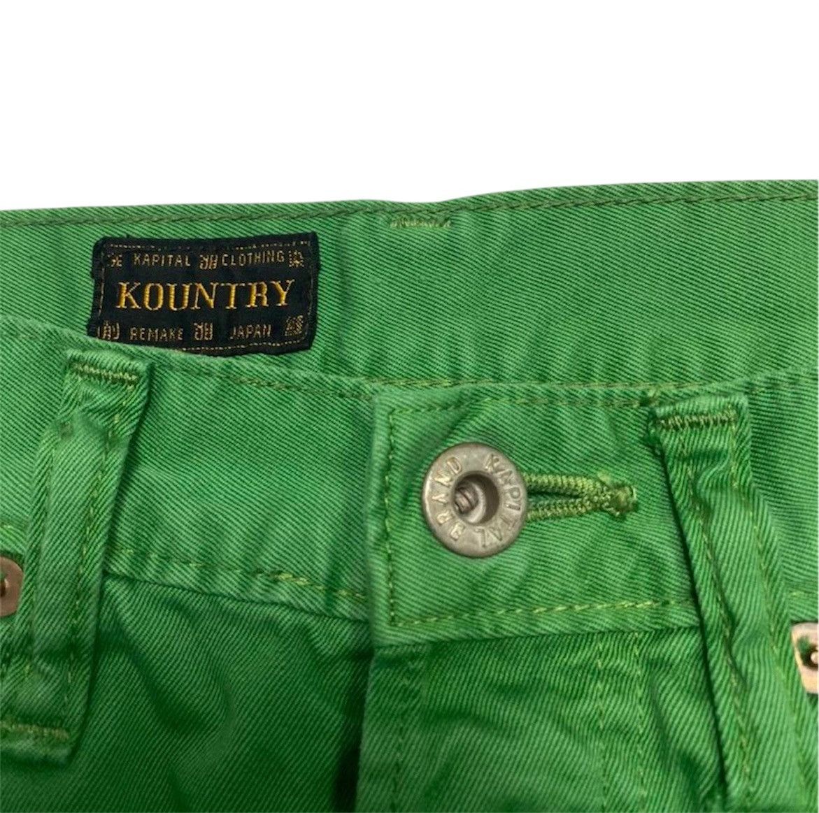 Kapital Kountry Kapital Kountry Skeleton Bone 5P Size US 29 - 3 Thumbnail