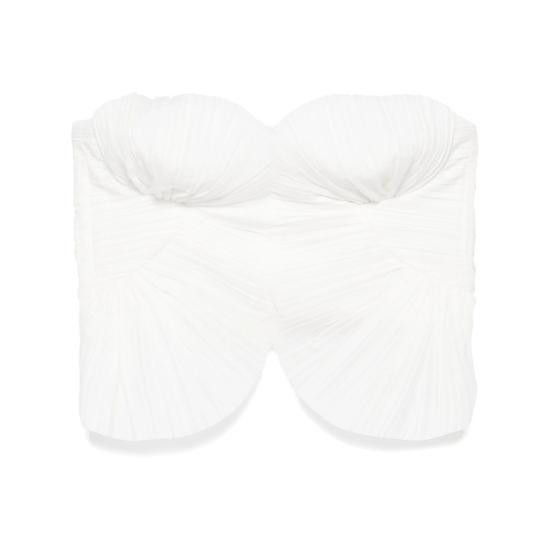 Cult Gaia CULT GAIA Women Blouses TP3050PL3026 JACE OFFWH WHITE Size M / US 6-8 / IT 42-44 - 1 Thumbnail