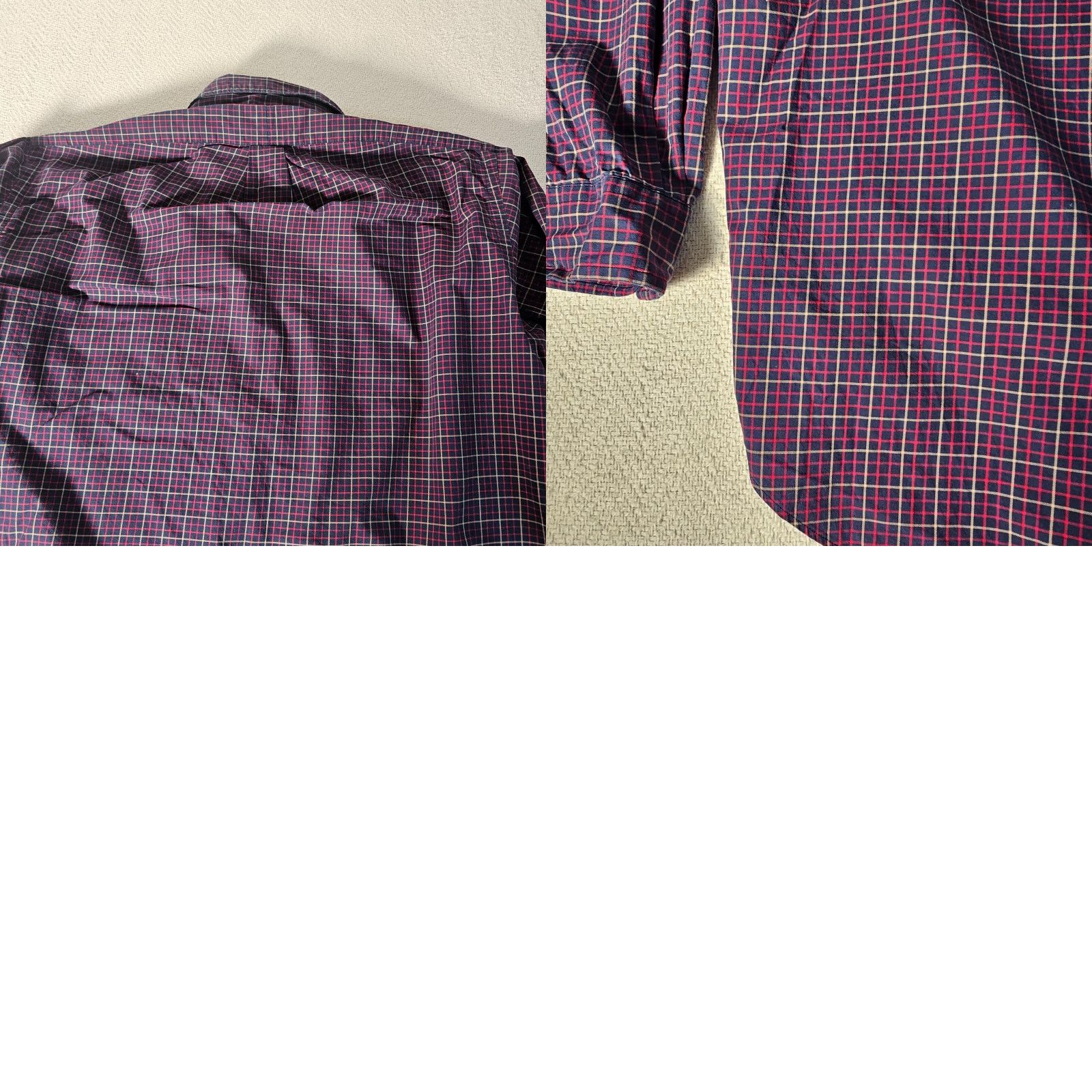 Ralph Lauren Ralph Lauren Button-Down Shirt Men M Classic Fit Red Pony Purple Plaid Shirt Size US M / EU 48-50 / 2 - 8 Thumbnail