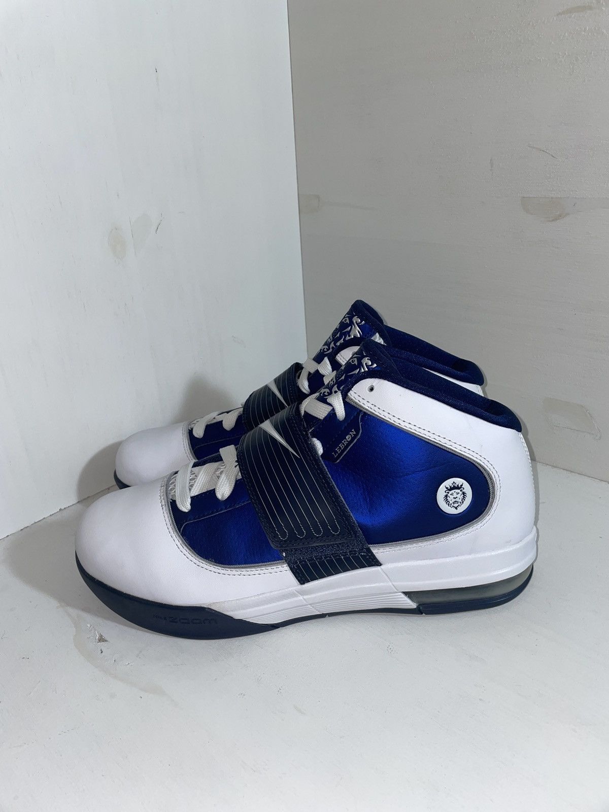 nike lebron soldier 'white navy'