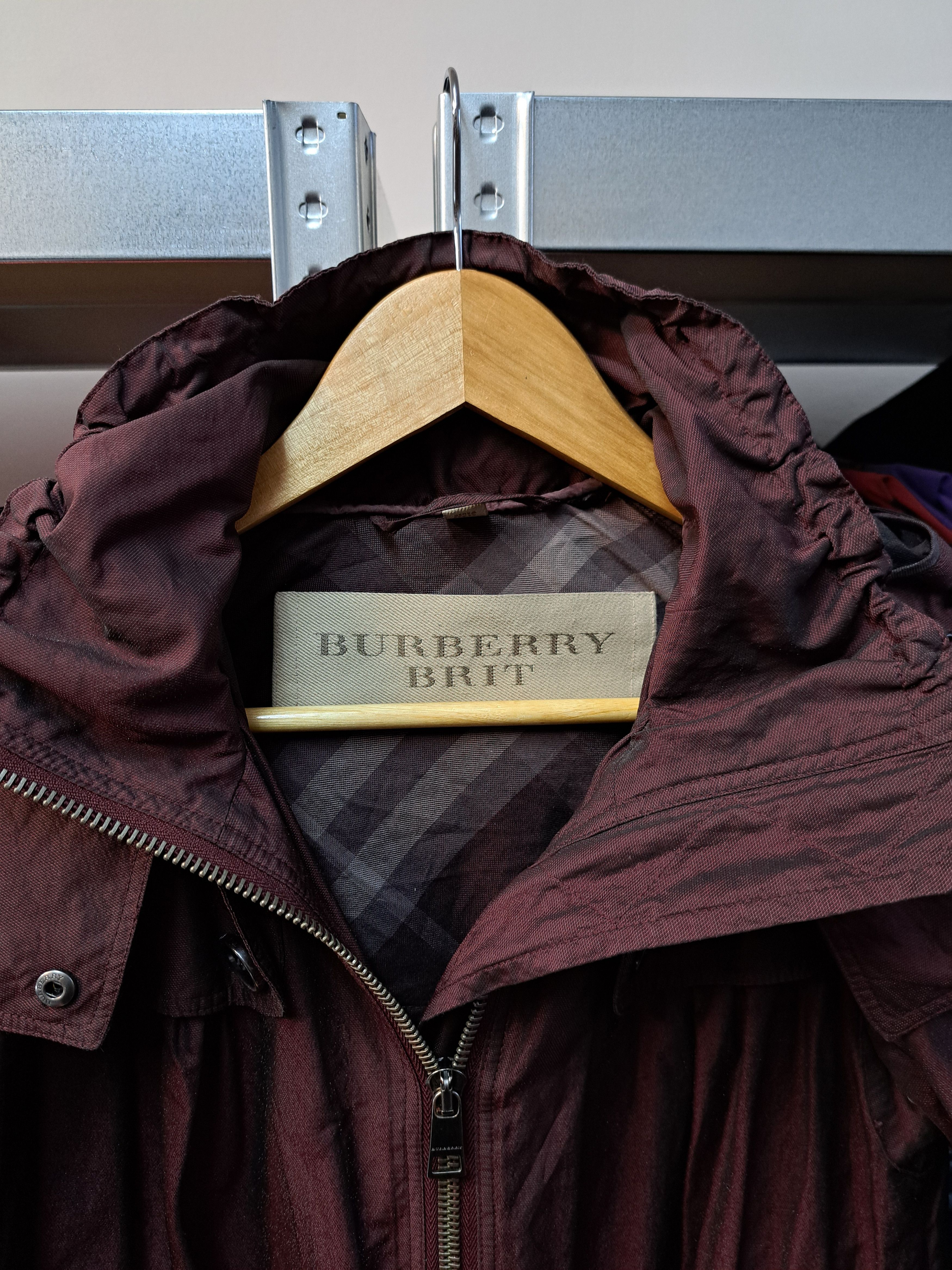 Burberry Burberry Hooded Metal Trench Coat Old Money Casual Size XS / US 0-2 / IT 36-38 - 6 Thumbnail
