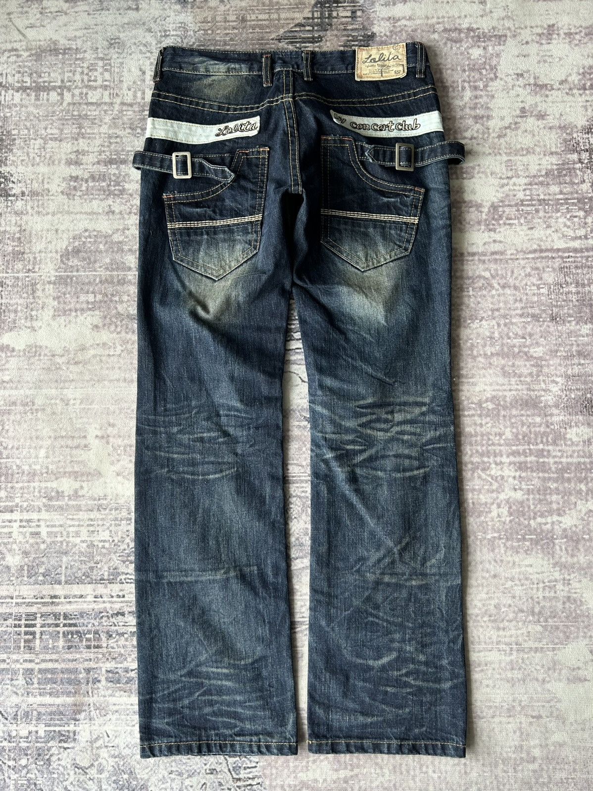 Le Grande Bleu (L.G.B.) Lolita Bondage Washed Jeans Size US 32 / EU 48 - 1 Thumbnail