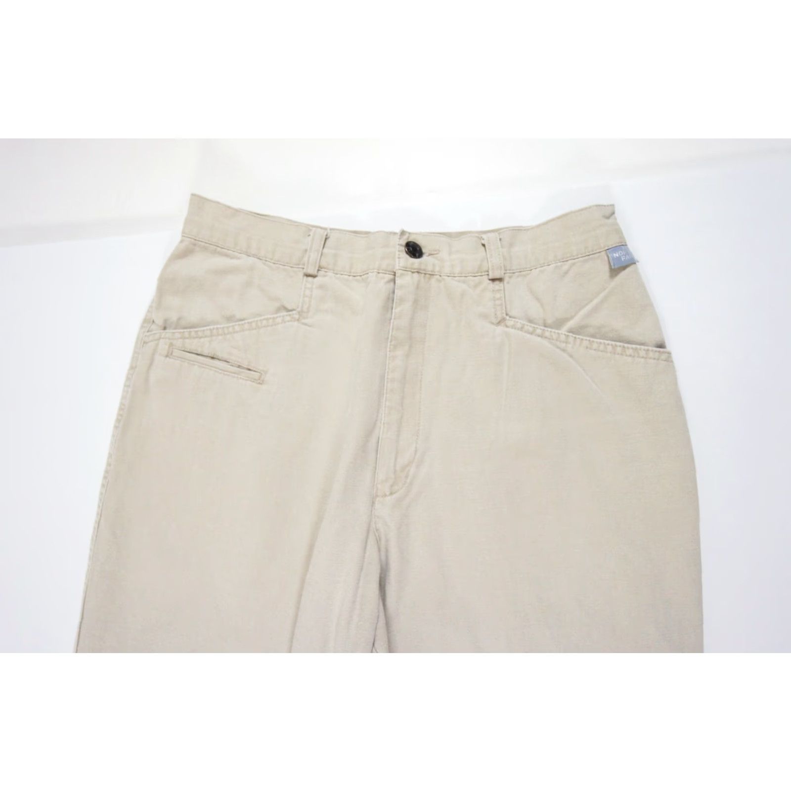 The North Face VINTAGE The North Face Pants Womens 12 Beige Canvas 28x29 Outdoor Hike Regular Fit Size 34" / US 12 / IT 48 - 2 Thumbnail