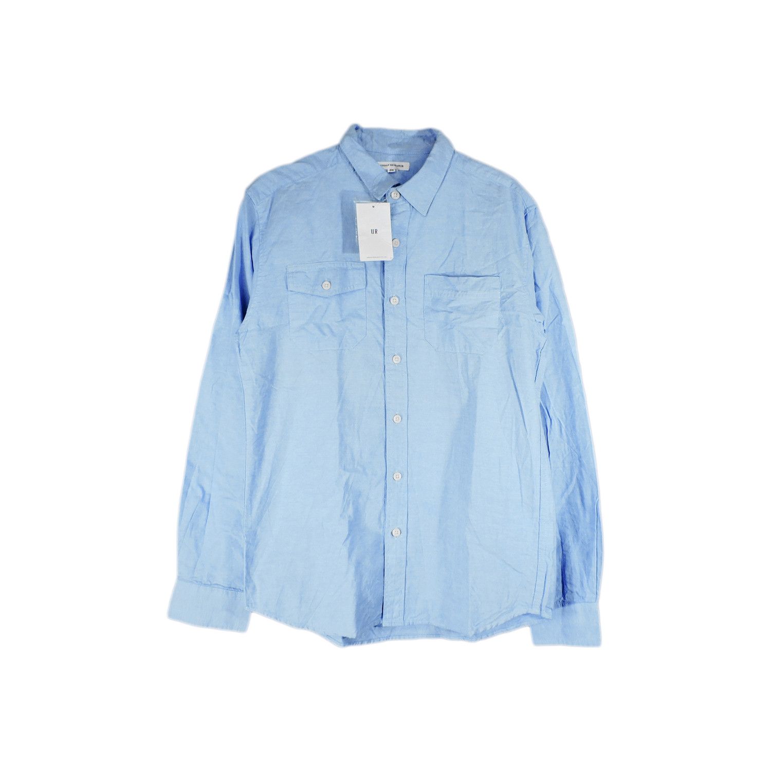 URBAN RESEARCH DOORS URBAN RESEARCH BLUE LONG SLEEVE SHIRT Size US M / EU 48-50 / 2 - 1 Thumbnail