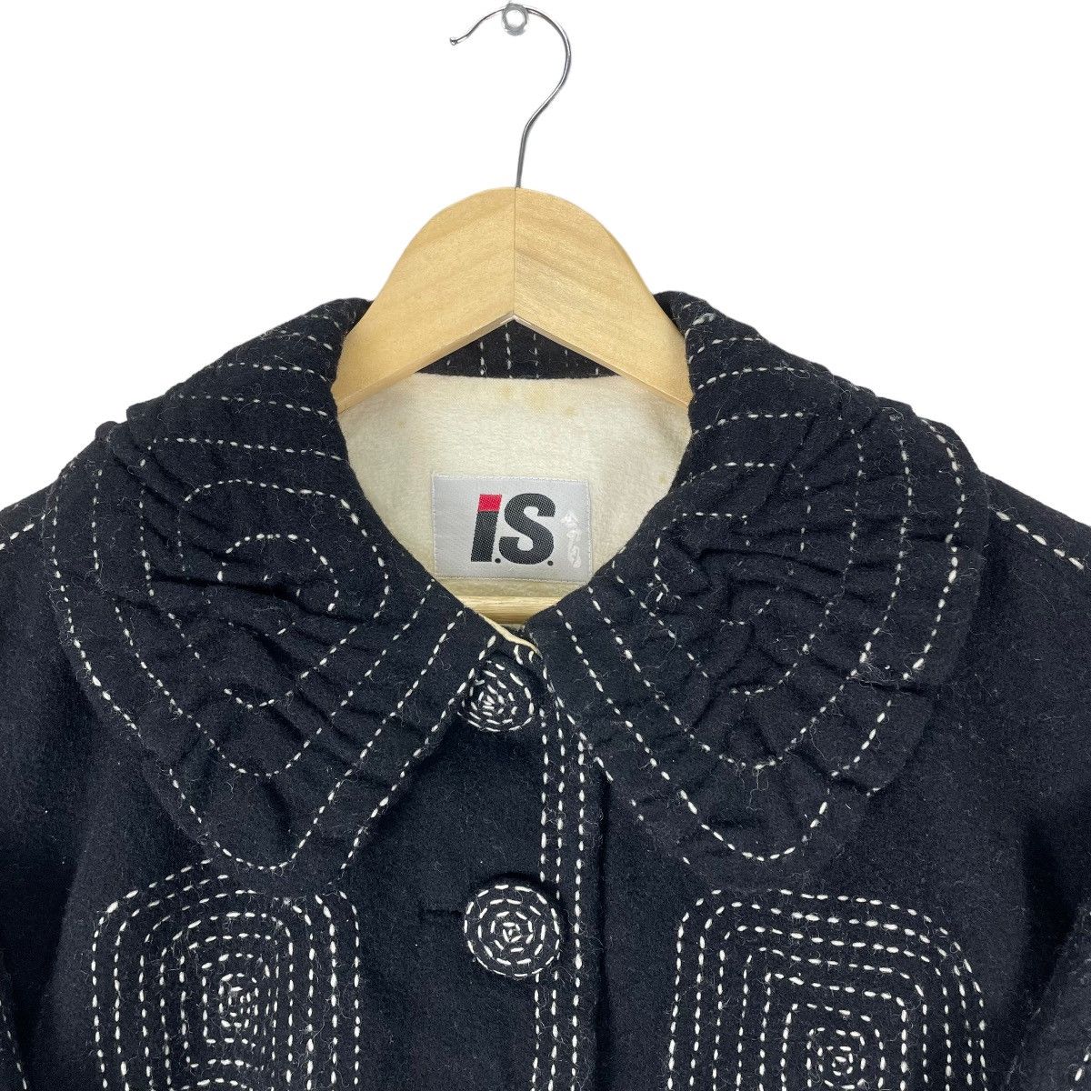 Issey Miyake 🔥ISSEY MIYAKE SASHIKO BORO CROPPED JACKET Size M / US 6-8 / IT 42-44 - 5 Thumbnail