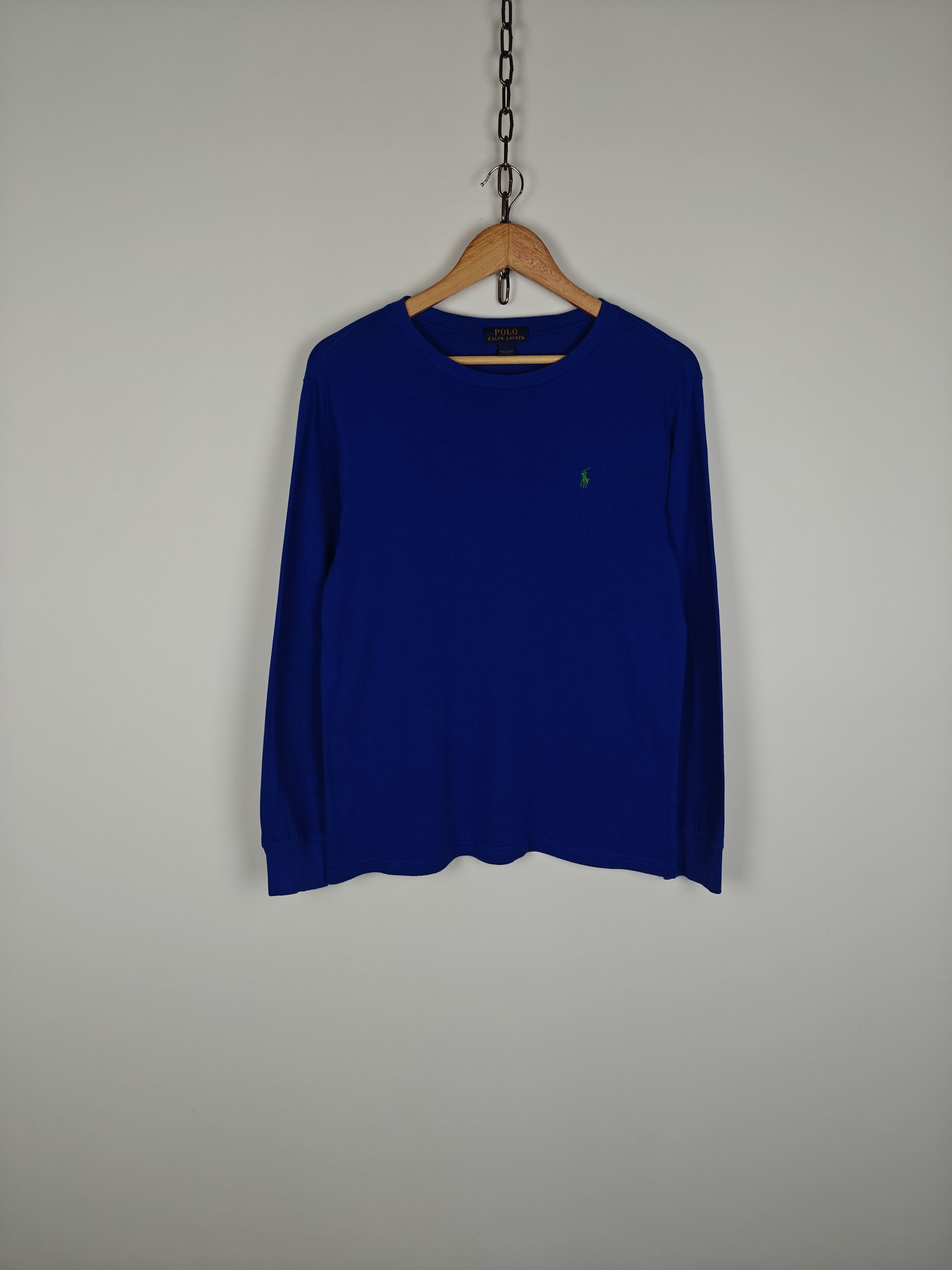 Polo Ralph Lauren Polo Ralph Lauren Longsleeve Crewneck Pullover Blue size M Size US M / EU 48-50 / 2 - 1 Thumbnail