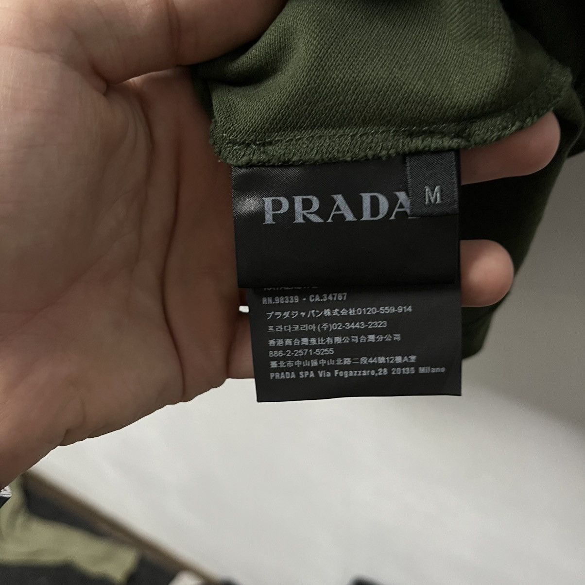 Prada Prada Polo T-Shirt Red Tab Size M Size US M / EU 48-50 / 2 - 8 Thumbnail