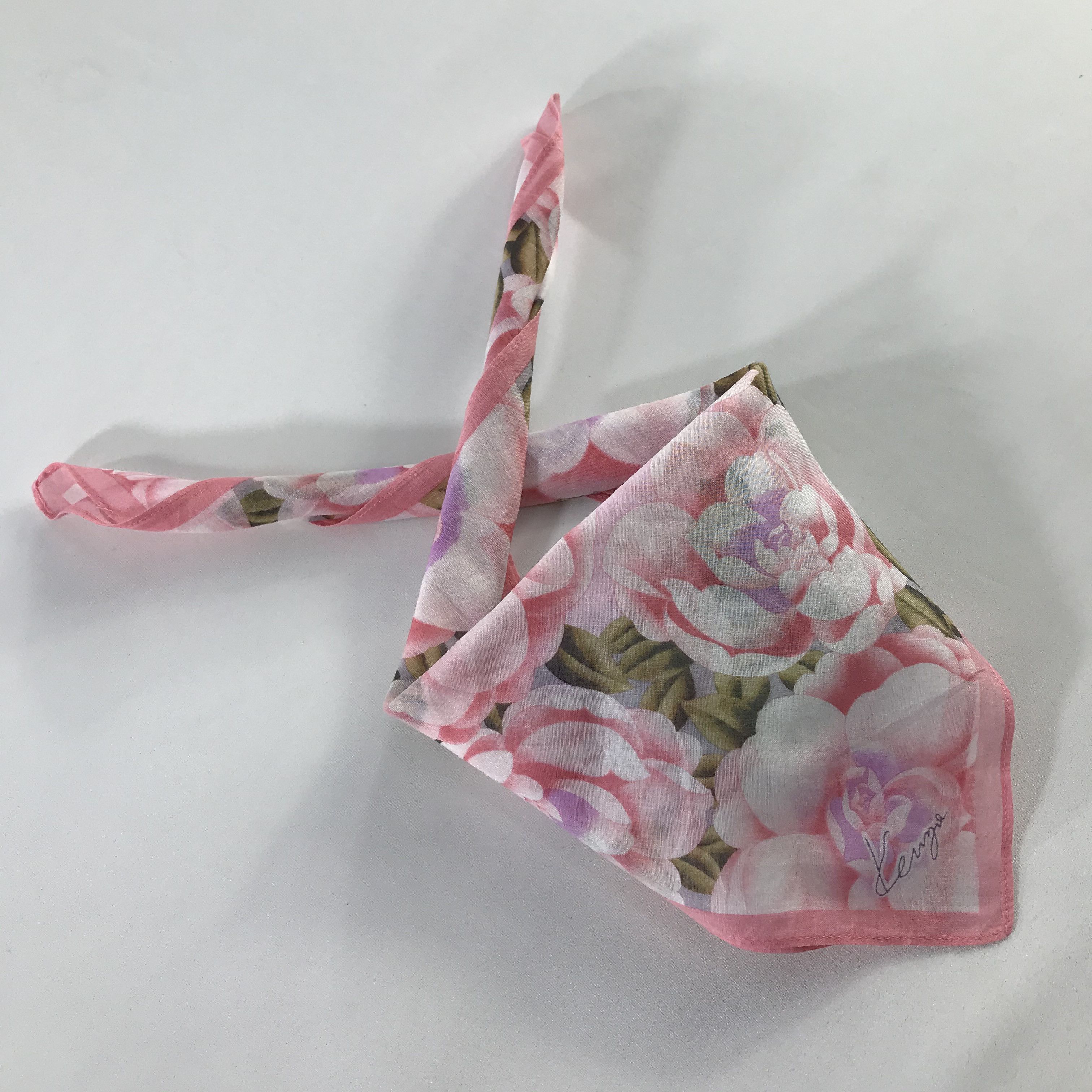 Kenzo × Vintage Kenzo Bandana / Handkerchief / Neckerchief - S564 Size ONE SIZE - 4 Thumbnail