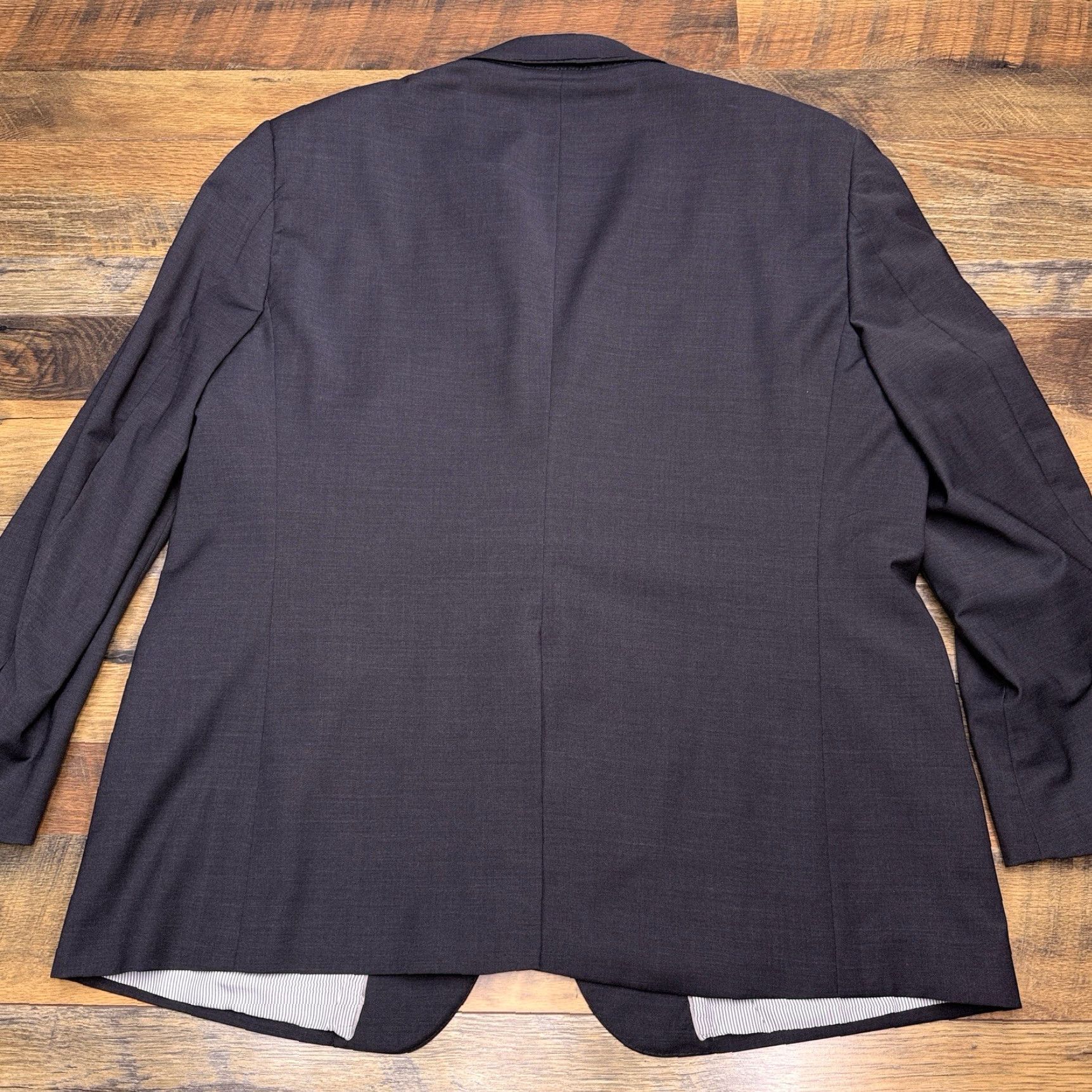 Brooks Brothers Brooks Brothers Explorer Madison Fit Suit Jacket 50R Gray Wool Stretch Blazer Size 50R - 2 Thumbnail