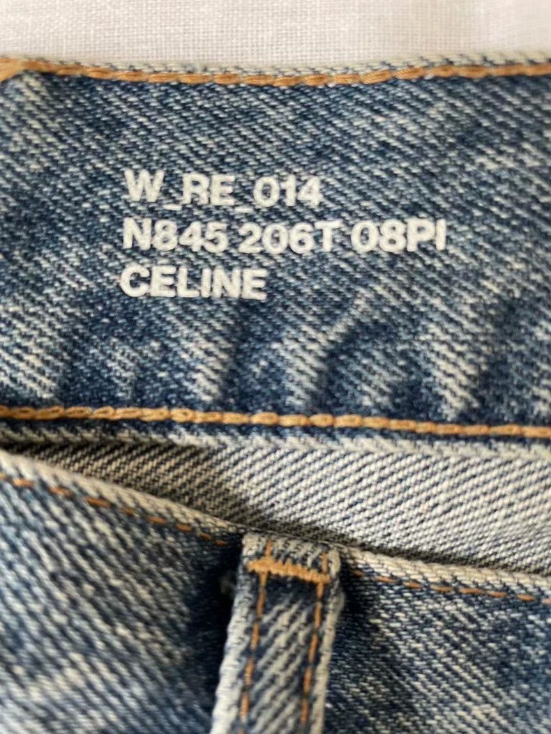 Celine Celine Wash Edged Denim Jeans Size 28 Size US 28 / EU 44 - 3 Thumbnail