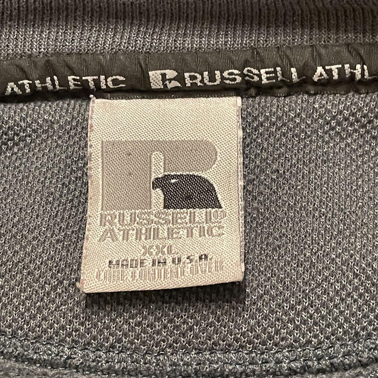 Russell Athletic Russell Athletic Shirt Mens 2XL Henley Long Sleeve Waffle Size US XXL / EU 58 / 5 - 5 Thumbnail