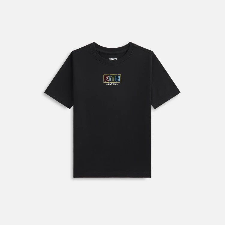 Kith Kith Kids New York Classic Logo Tee - Black - Size 2T Size US XXS / EU 40 - 1 Thumbnail