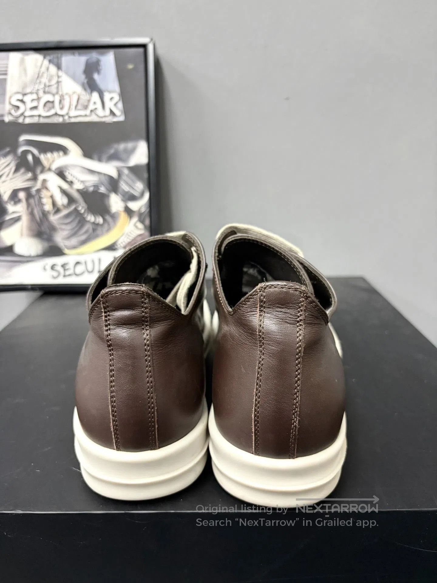 Rick Owens Rick Owens Leather Low. Size US 4 / IT 34 - 7 Thumbnail