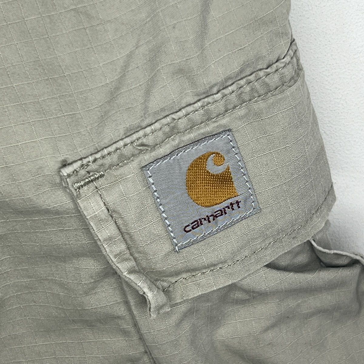 Carhartt Essential Vintage Y2K Carhartt Workwear Cargo Shorts Skater Size US 34 / EU 50 - 8 Thumbnail