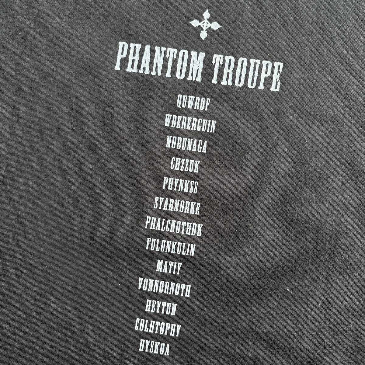 Anime Anime Tee Hunter x Hunter Phantom Troupe Size US XXL / EU 58 / 5 - 6 Thumbnail