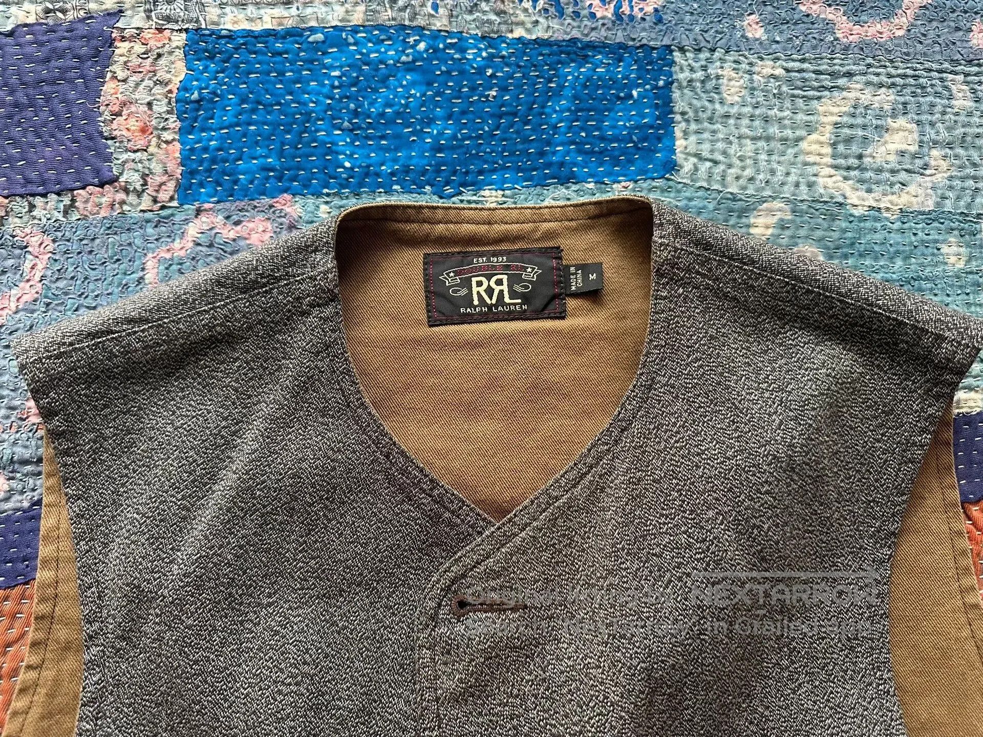 RRL Ralph Lauren gray rrl pepper salt vest size M. Size US M / EU 48-50 / 2 - 3 Thumbnail