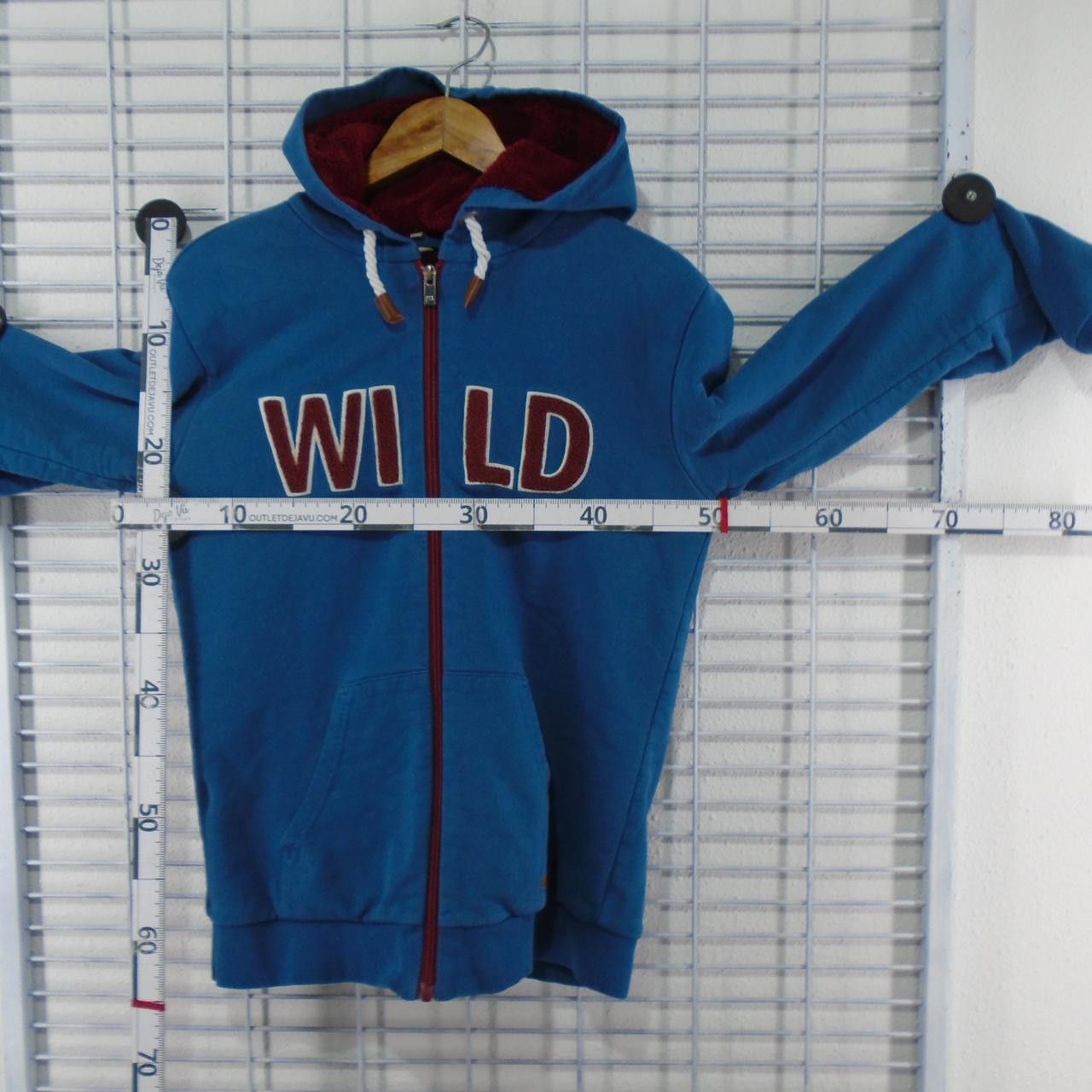 Vintage Women's Hoodie Fitz. Dark blue. S. Used. Satisfactory Size S / US 4 / IT 40 - 12 Thumbnail
