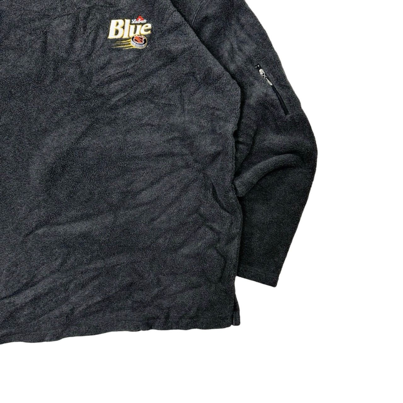Vintage Vintage 90s Labatt Blue NHL Fleece Promo Sweater Size US XL / EU 56 / 4 - 3 Thumbnail
