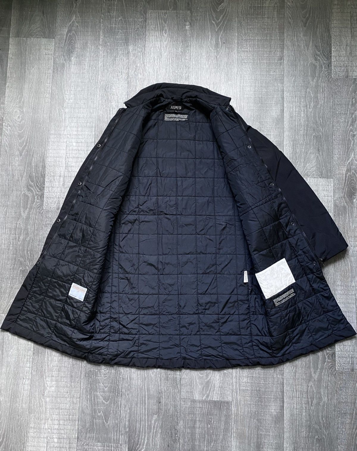 Aspesi Alberto Aspesi Thermore Insulated Tech Coat Trench Jacket Size US S / EU 44-46 / 1 - 5 Thumbnail